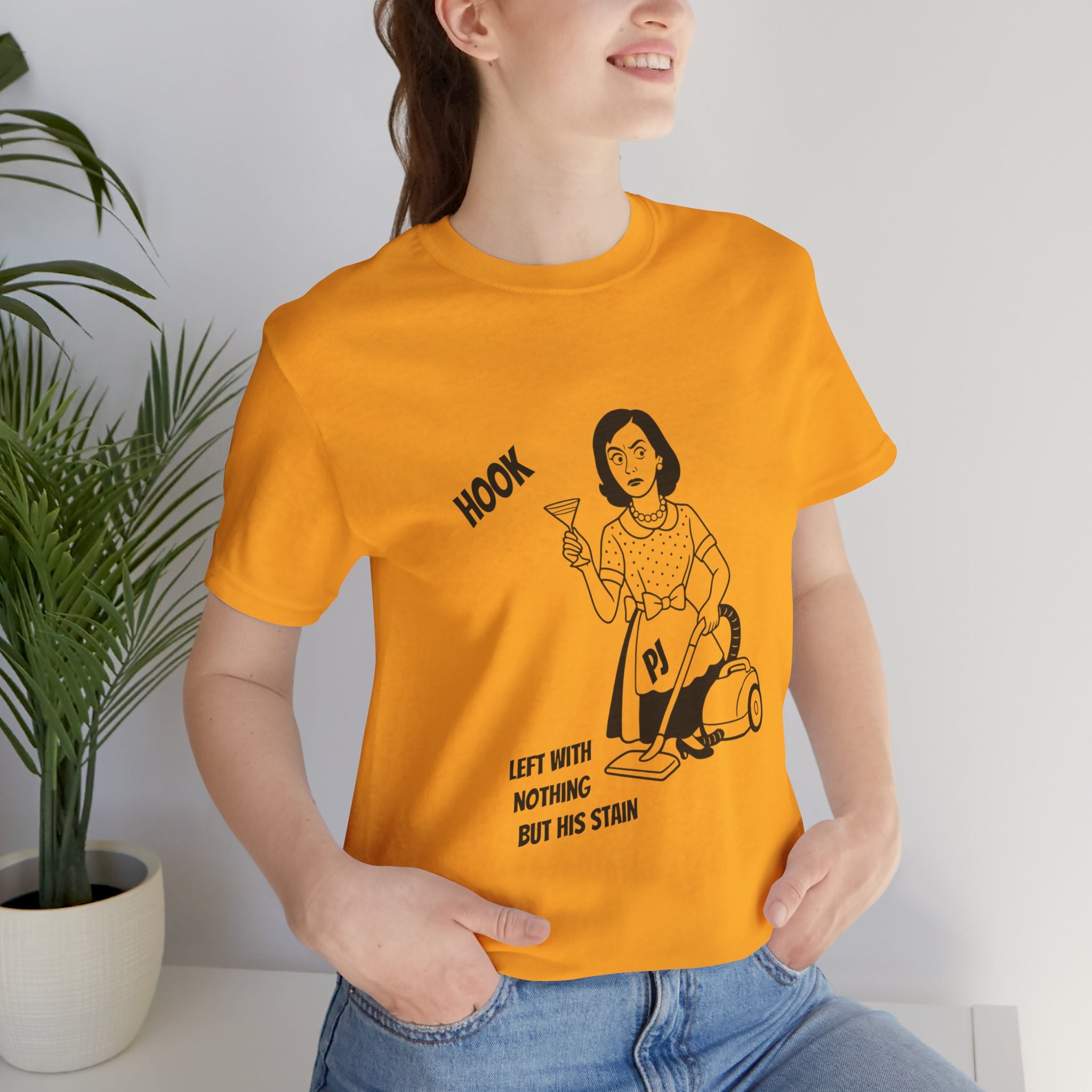 PJ Harvey "Left with nothing but his stain" (Rid of Me collection) - Unisex Jersey Short Sleeve Tee