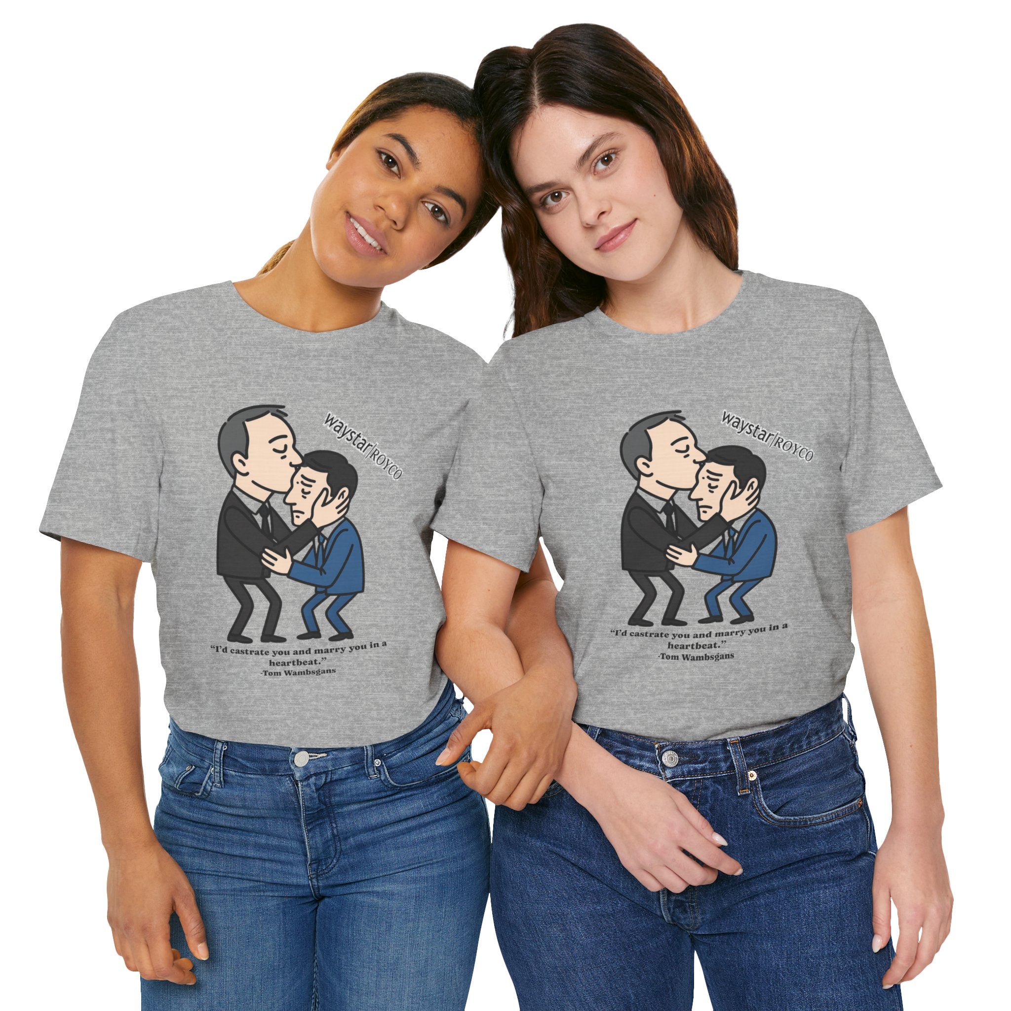 Tom & Cousin Greg 'Marry & Castrate' (Succession) - unisex jersey Tee