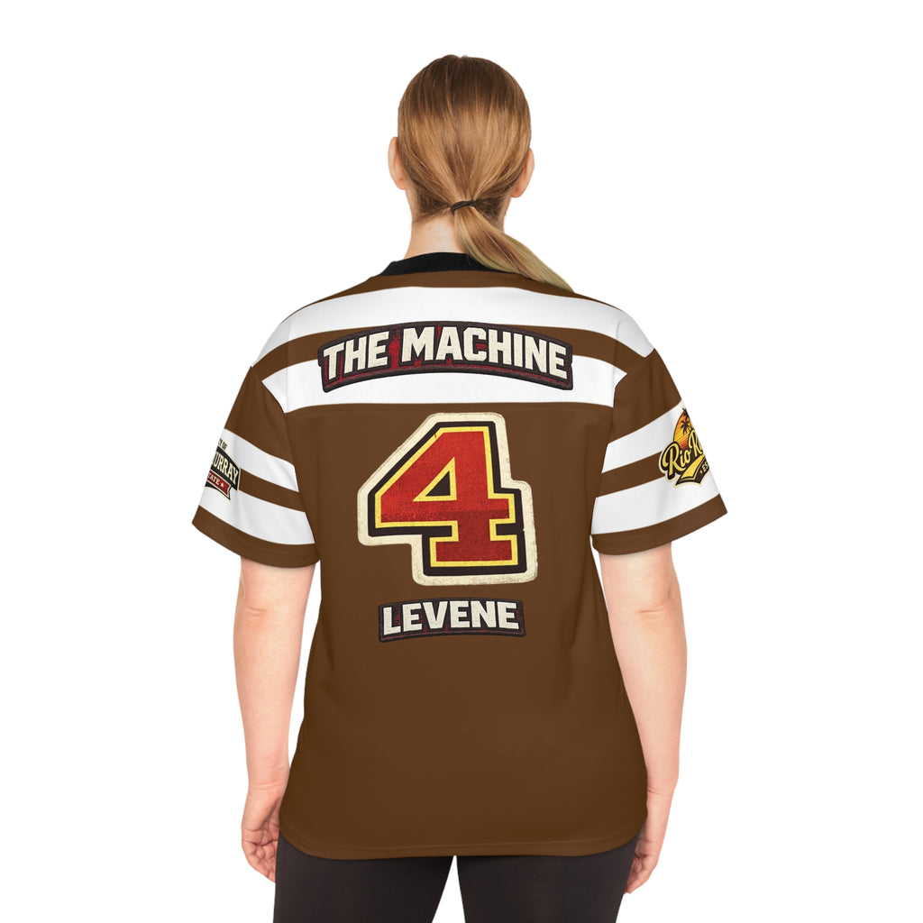 Glengarry Glen Ross "Levene #4" Football Jersey