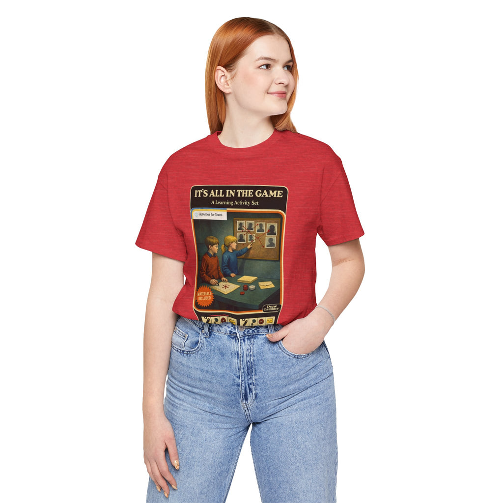 It's All in the Game Learning Activity Set Tee — Educational Game Teacher Shirt