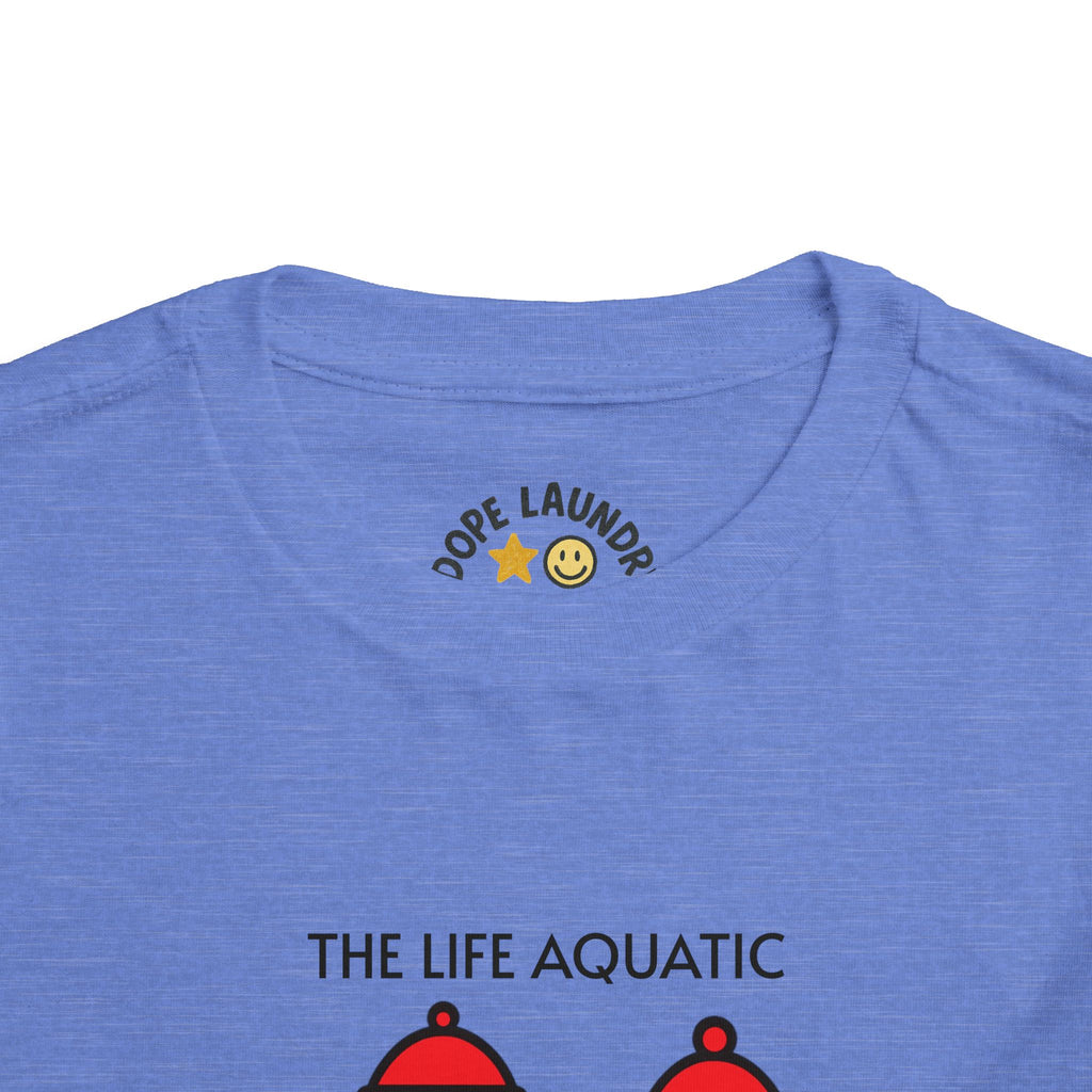 The Life Aquatic - Wes Anderson films - Retro Graphic Kids Shirt