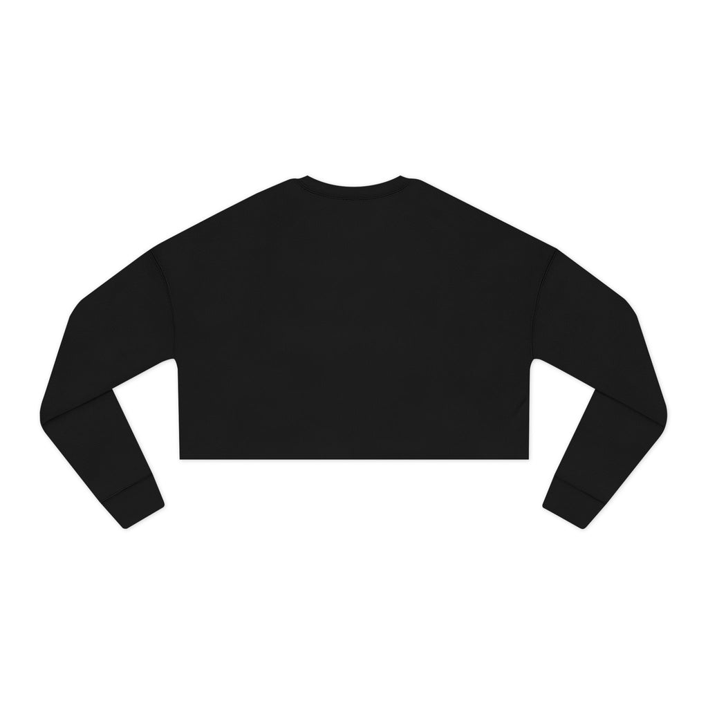 cold silence - cropped sweatshirt
