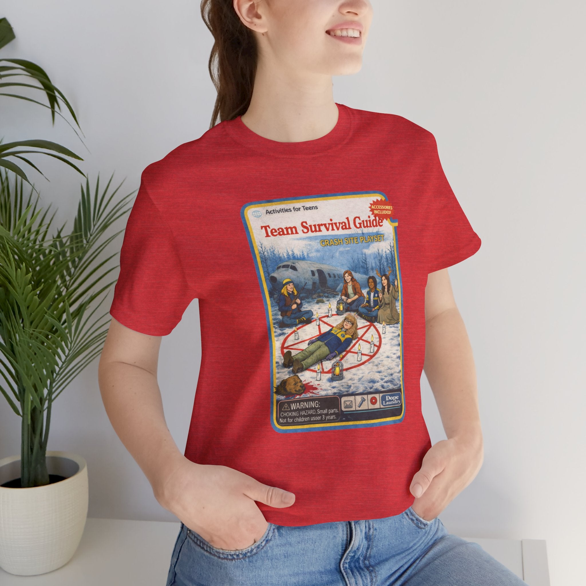Yellowjackets "Team Survival Guide" Vintage TV Show Tee