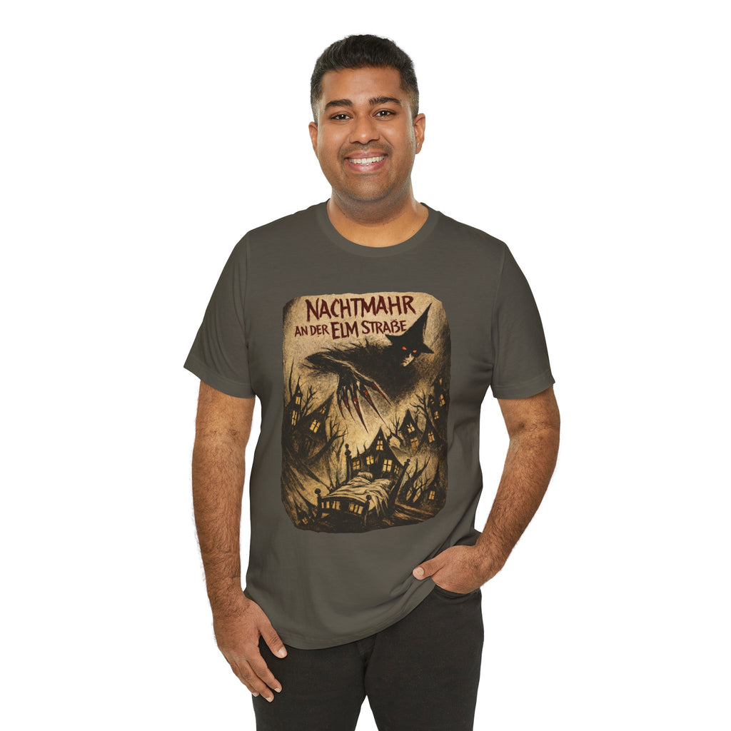 Nightmare on Elm Street Massacre Horror T-Shirt — German Expressionist Style