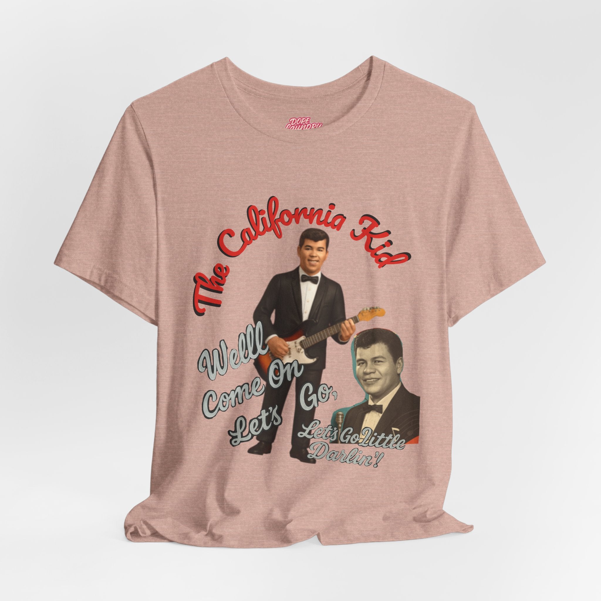 Ritchie Valens -  Rock n' Roll Legends Retro Music T-Shirt, unisex tee
