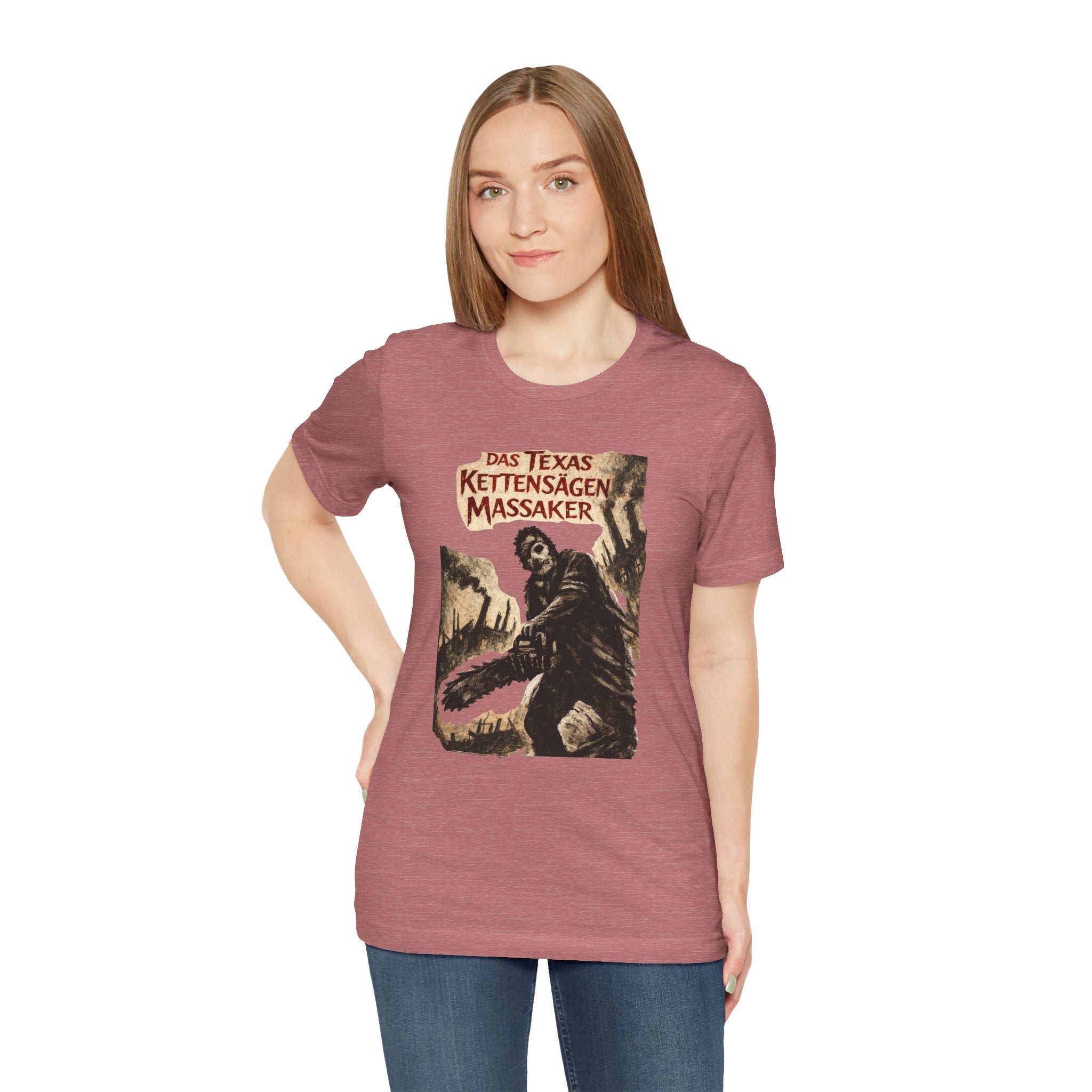 Texas Chainsaw Massacre Vintage Tee — German Expressionist Horror Shirt