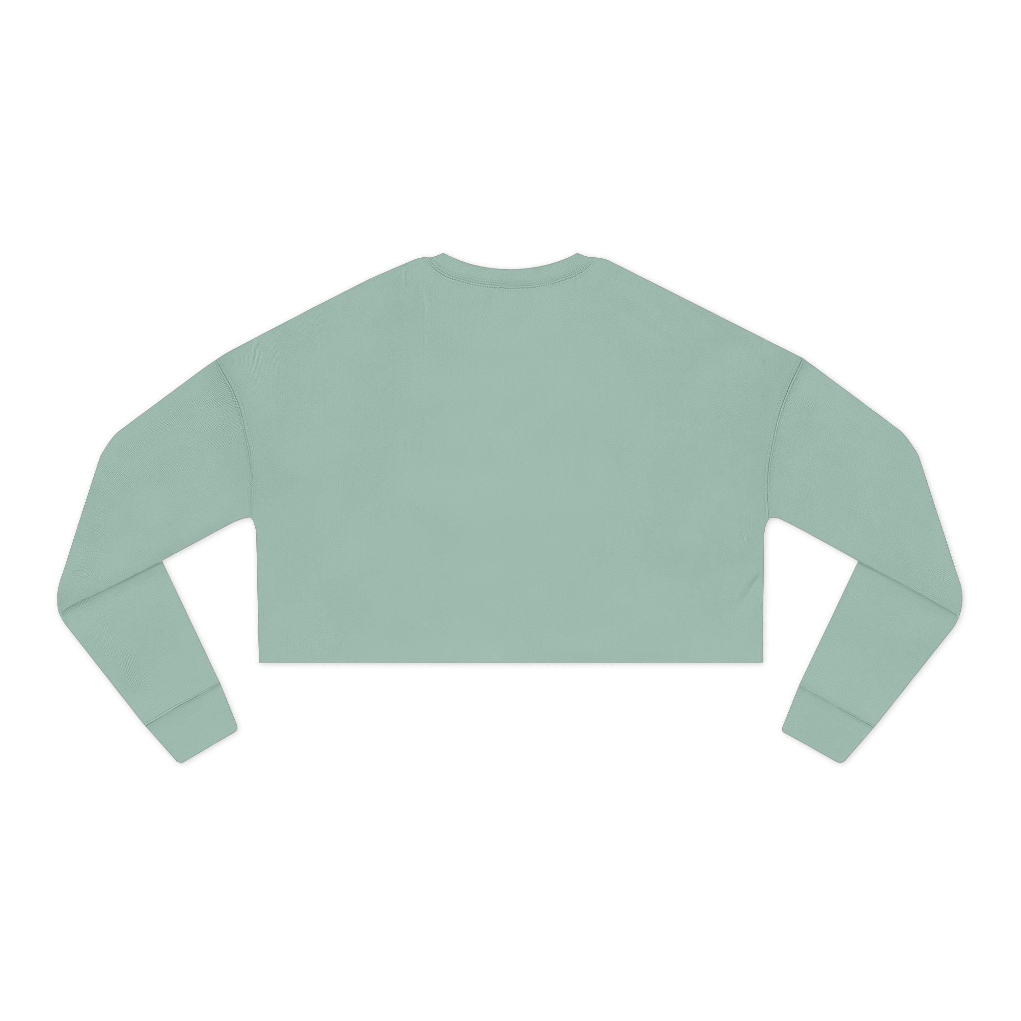 cold silence - cropped sweatshirt