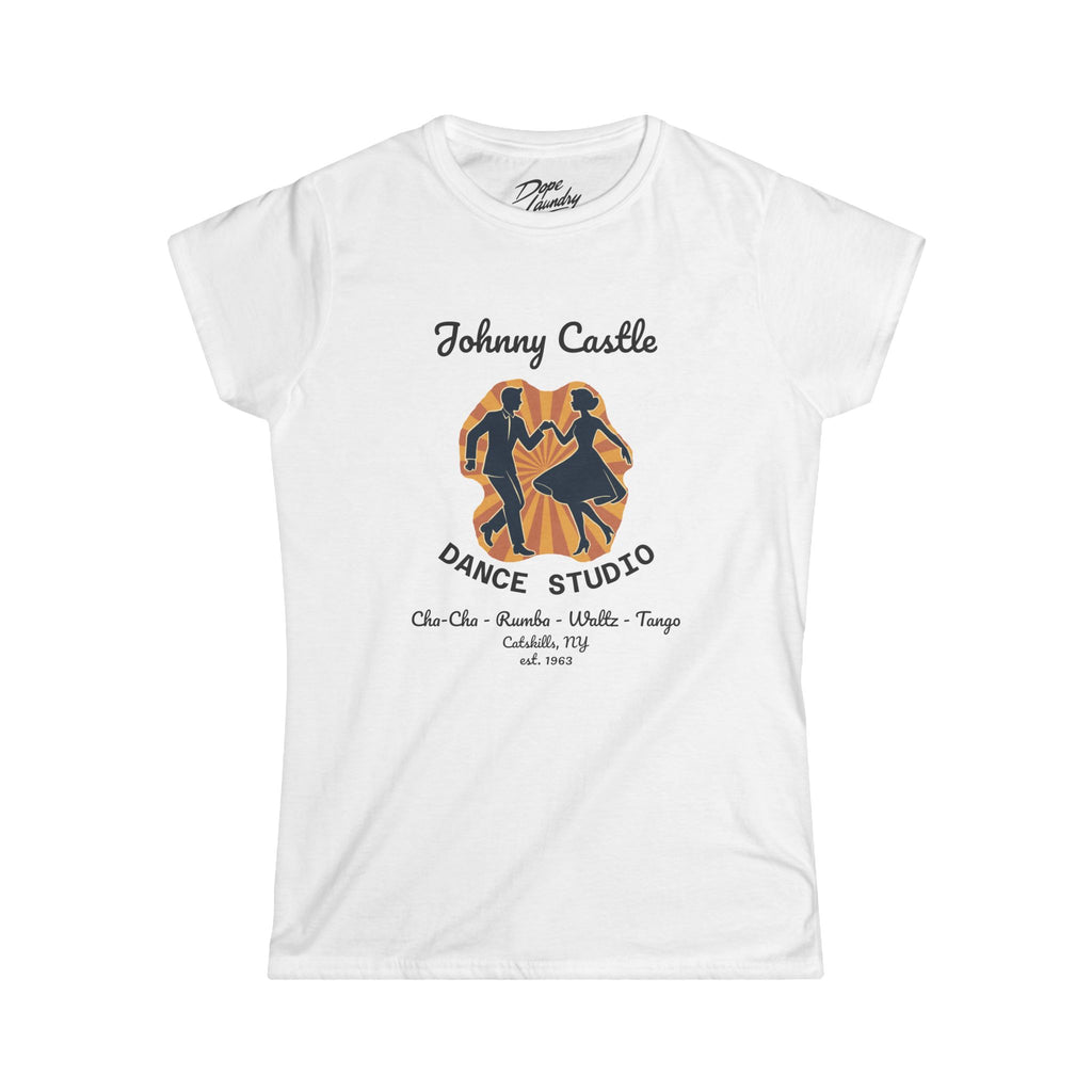 Johnny Castle Dance Studio - Women's Graphic Tee - (Movie Parody)