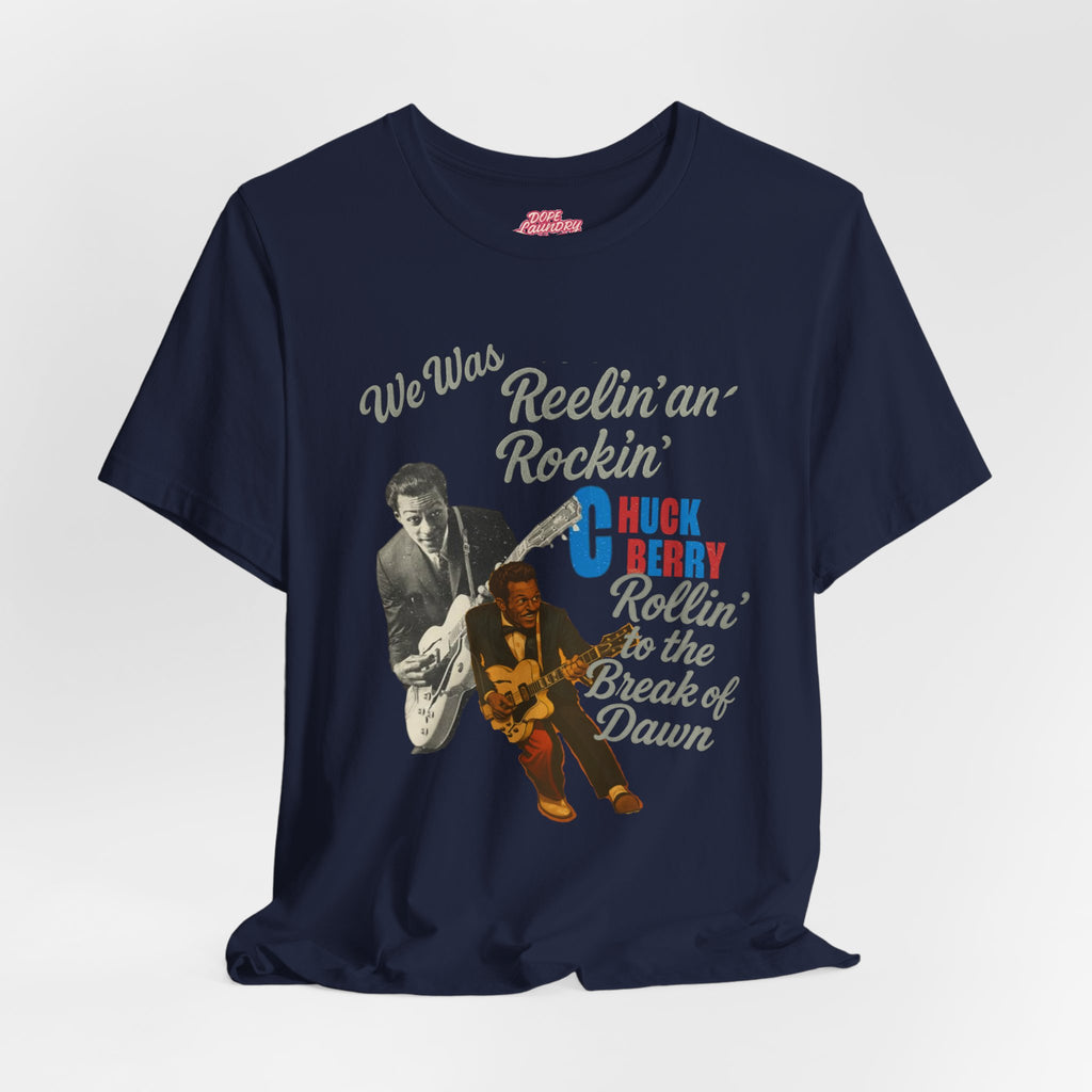 Chuck Berry -  Rock n' Roll Legends Retro Music T-Shirt, unisex tee