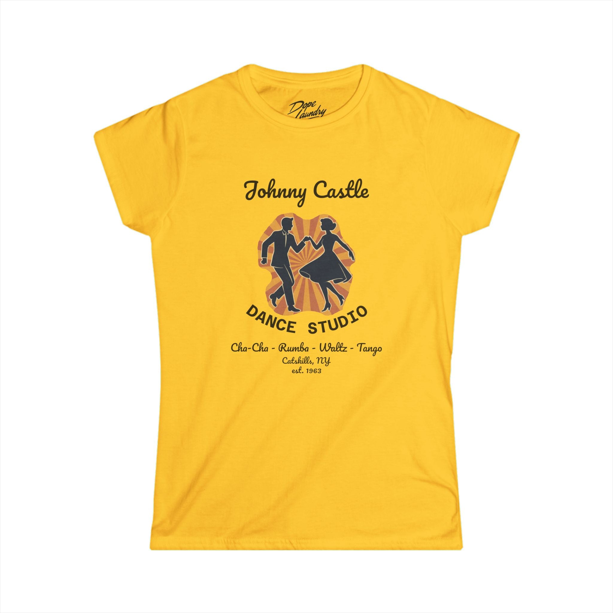 Johnny Castle Dance Studio - Women's Graphic Tee - (Movie Parody)