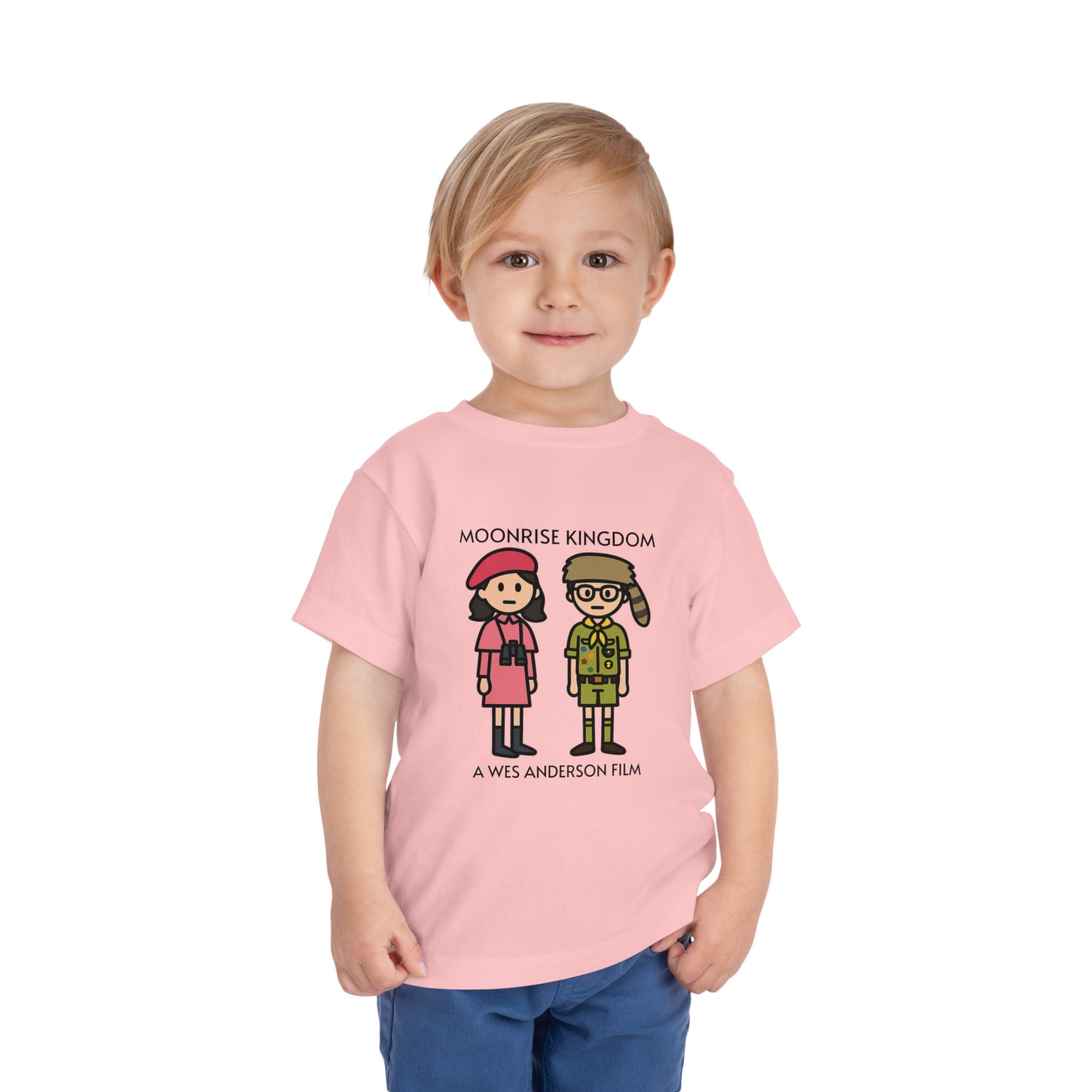 Toddler Tee - Moonrise Kingdom - Wes Anderson films - Retro Graphic Kids Shirt