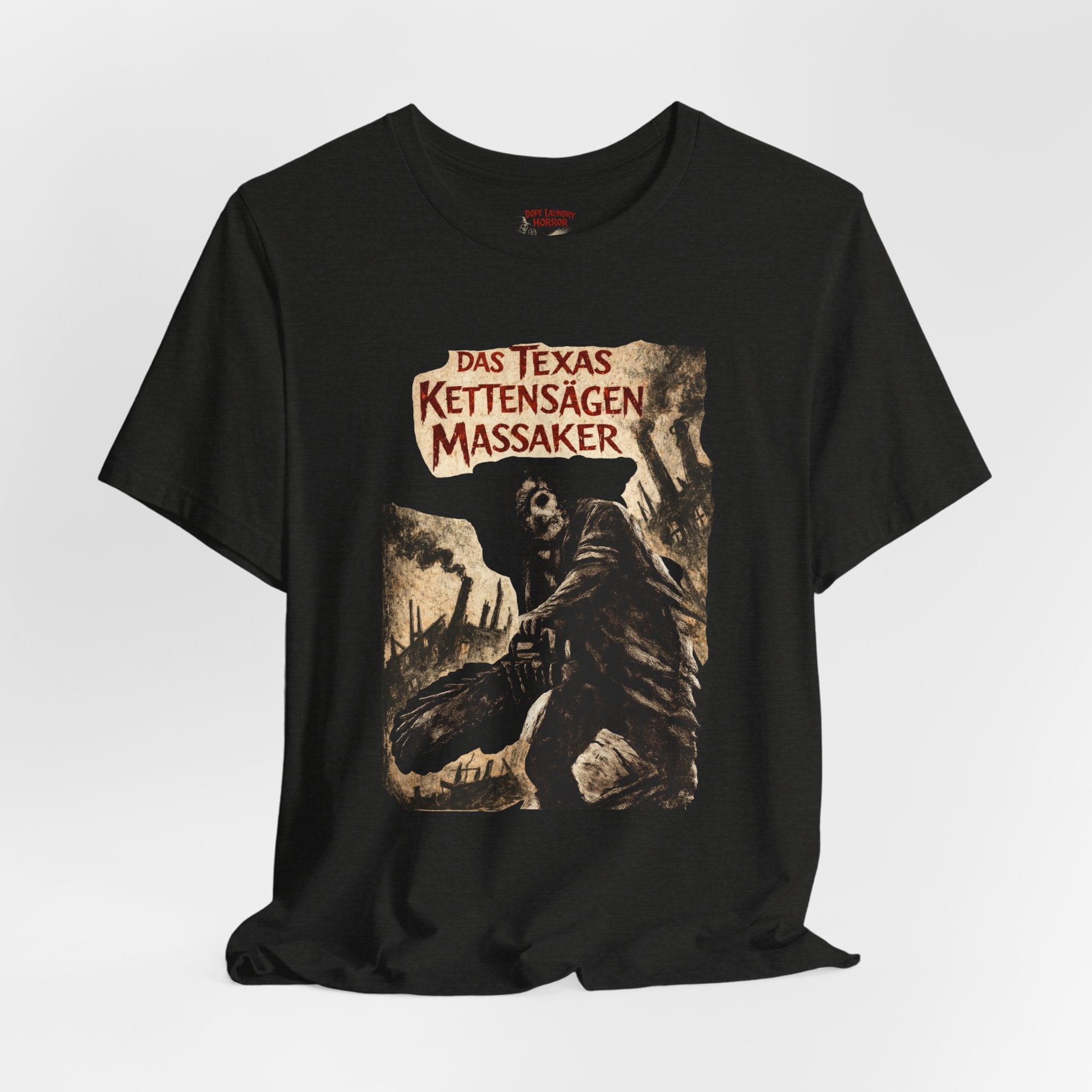 Texas Chainsaw Massacre Vintage Tee — German Expressionist Horror Shirt