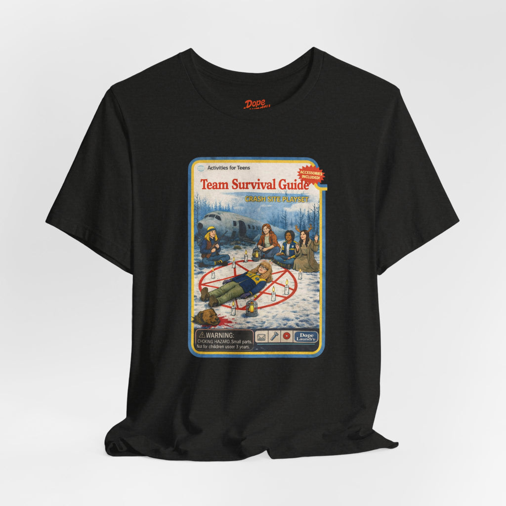 Yellowjackets "Team Survival Guide" Vintage TV Show Tee