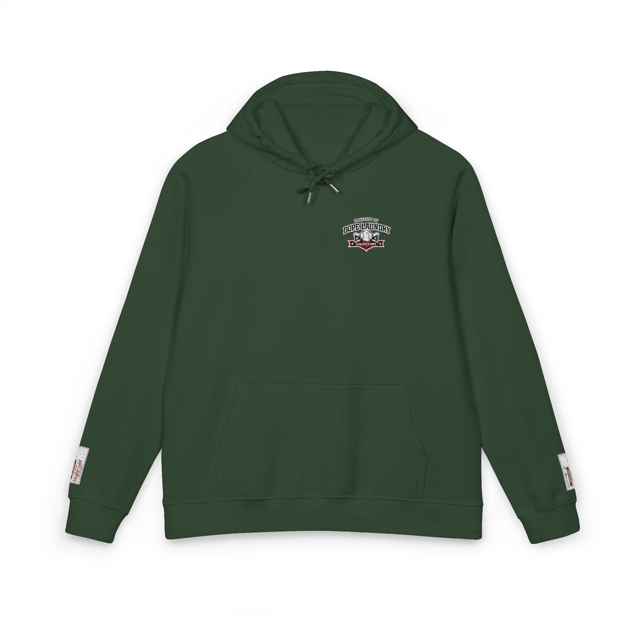 Dope Laundry Athletic Dept Eco Raglan Hoodie — Embroidered