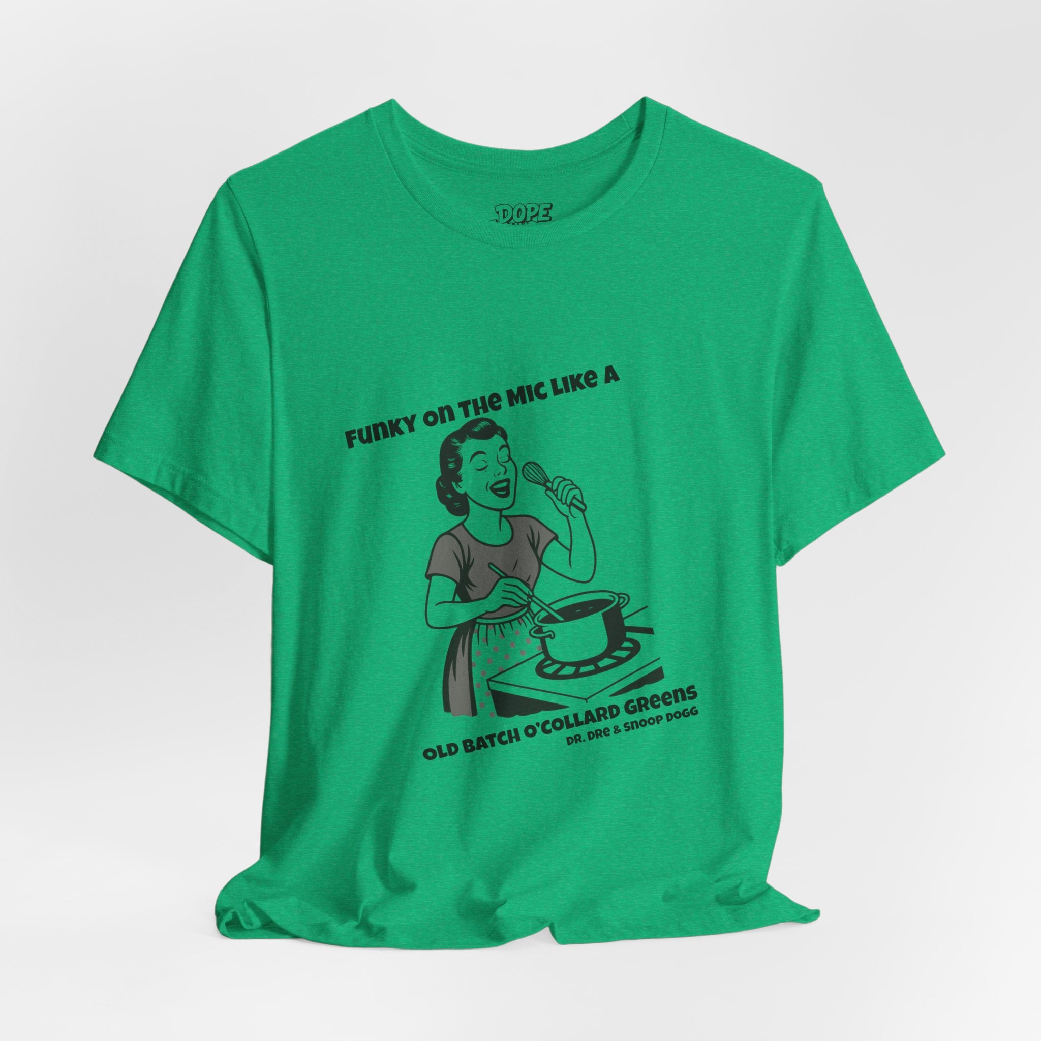 Funky on the Mic - Music Mash-up/ Vintage 50s Housewife (Unisex Tee)