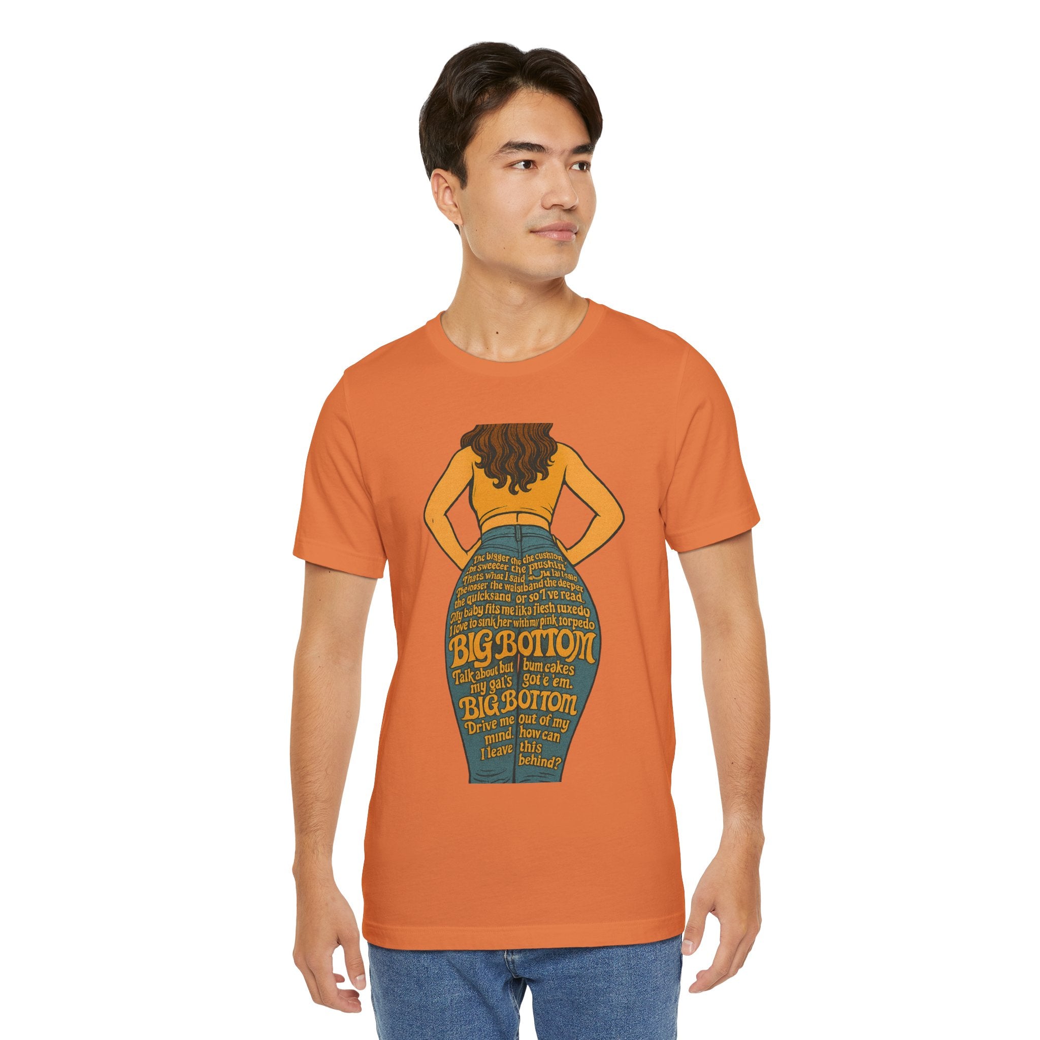 Big Bottom Tee — Funny Graphic T-Shirt