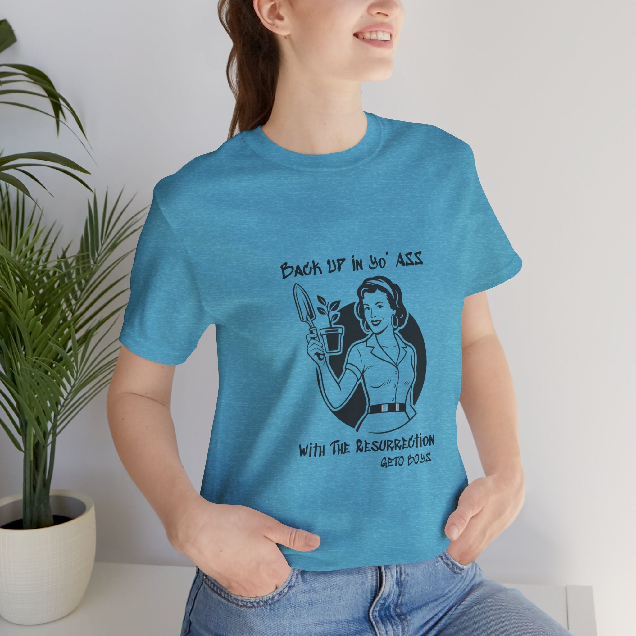 Geto Boys Music Mash-up/ Vintage 50s Housewife - "Resurrection" Unisex Tee