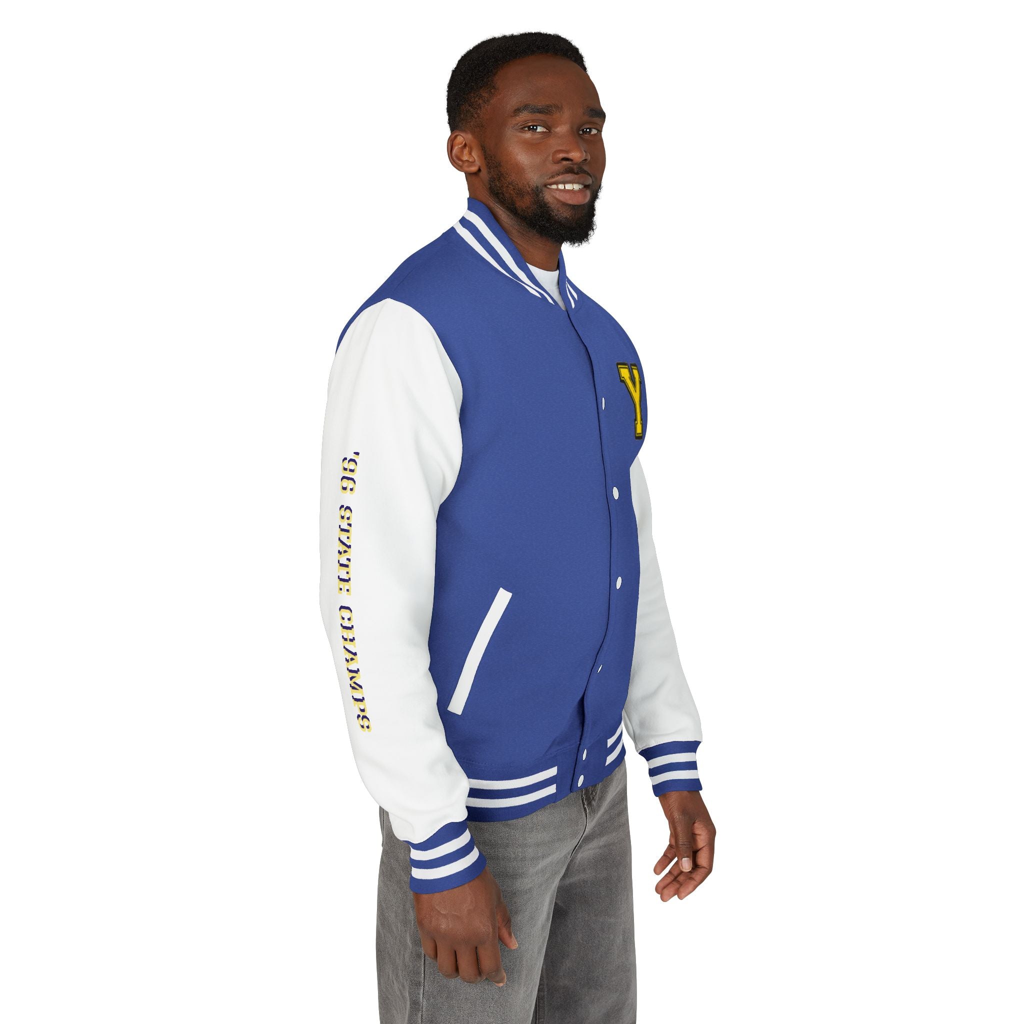 Yellowjackets Letterman Jacket — Wiskayok School Varsity Style Jacket