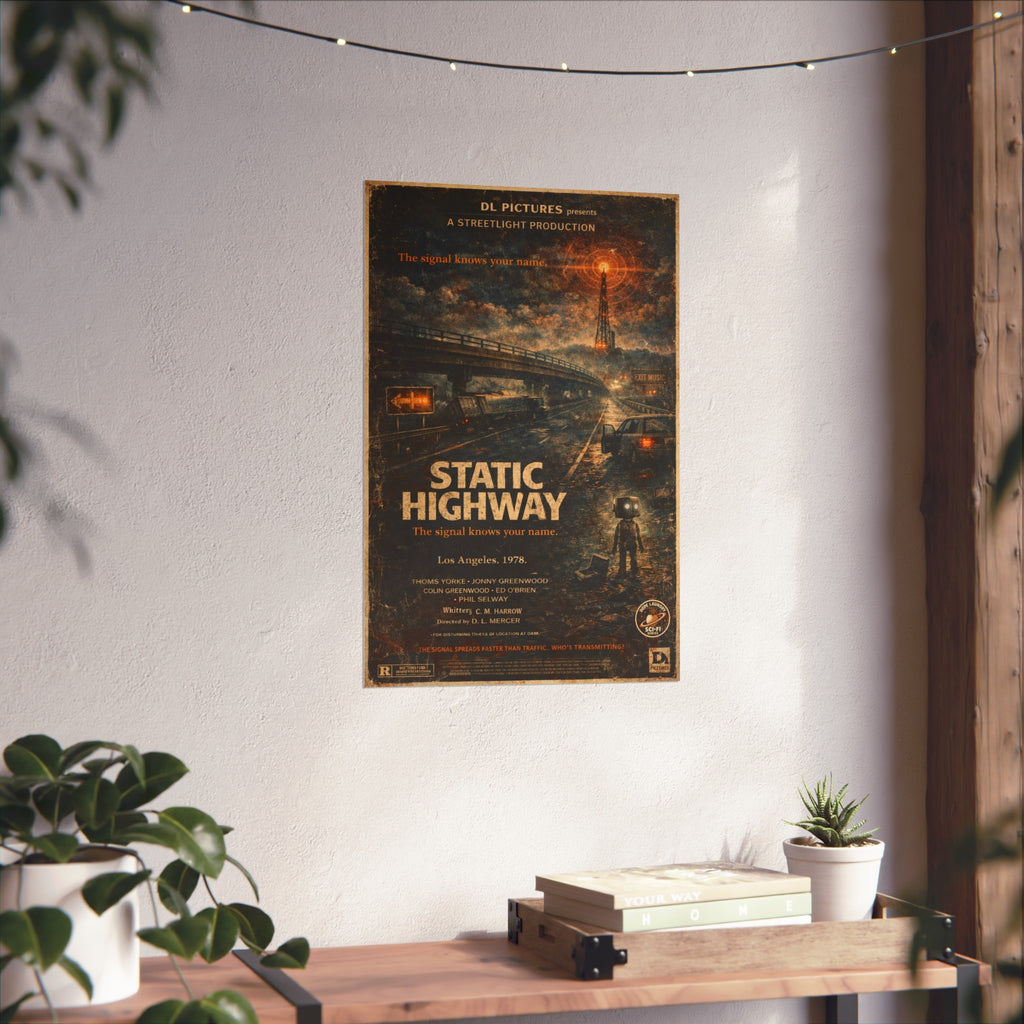 Static Highway -- Fine Art Print