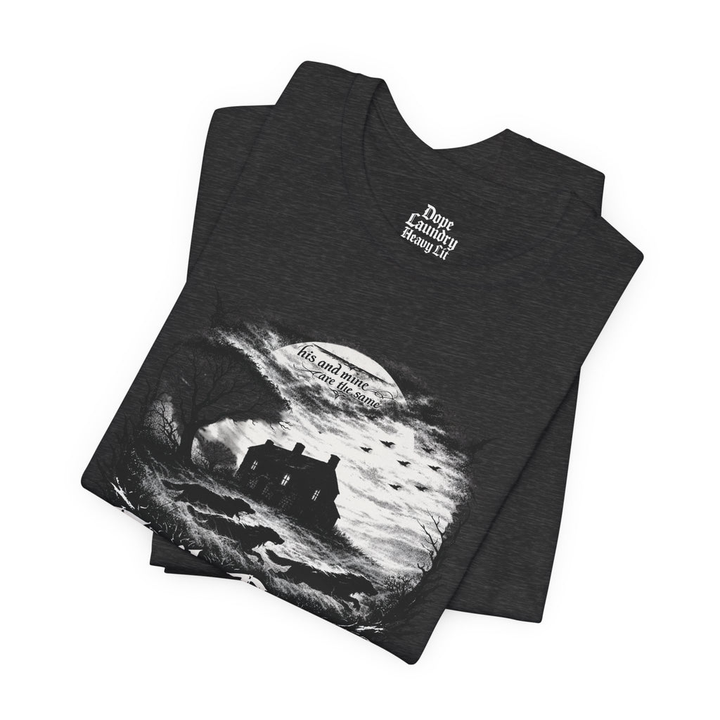 Emily Brontë Vintage Heavy Metal Graphic Tee — Literary Goth T-Shirt