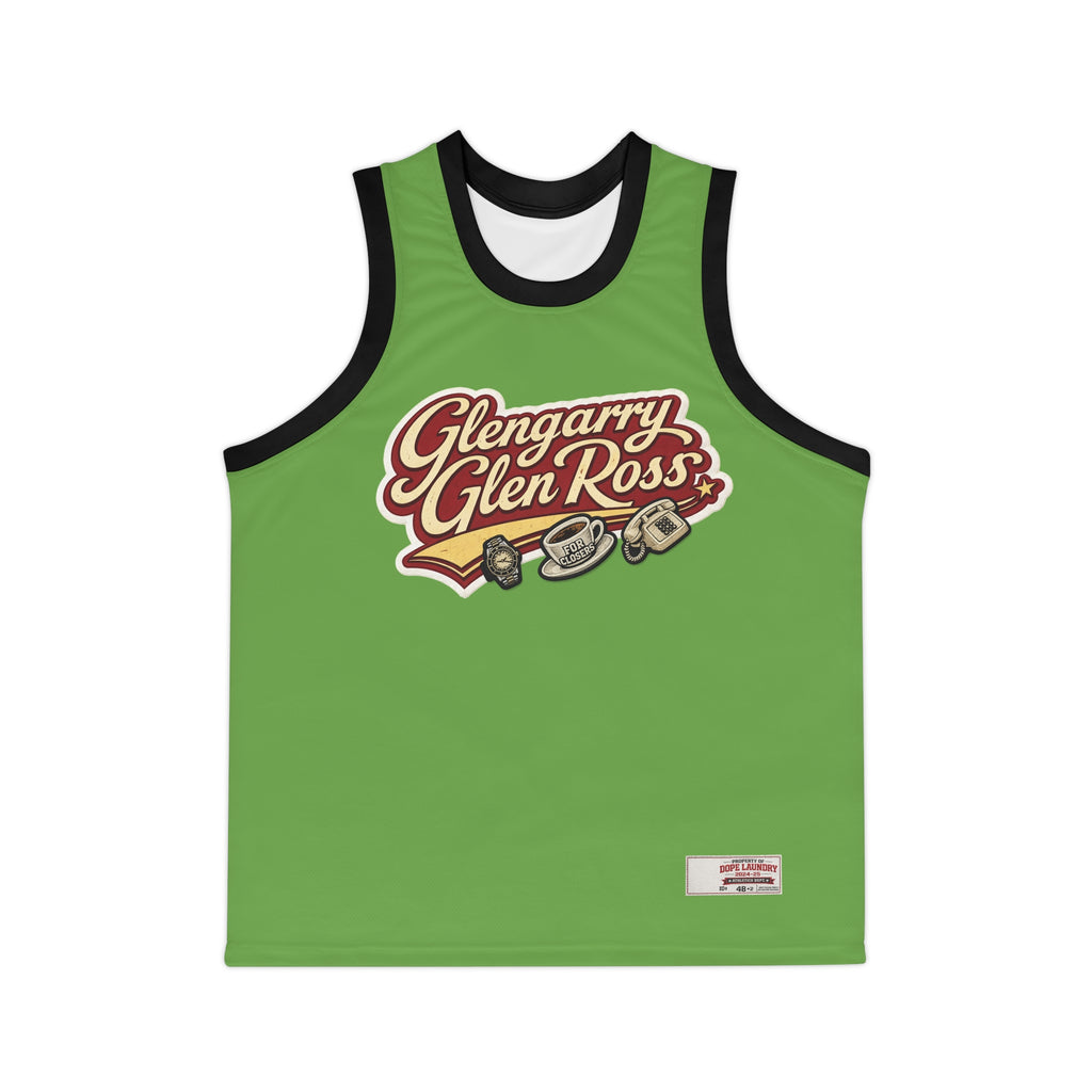 Glengarry Glen Ross "Moss #2" Basketball Jersey