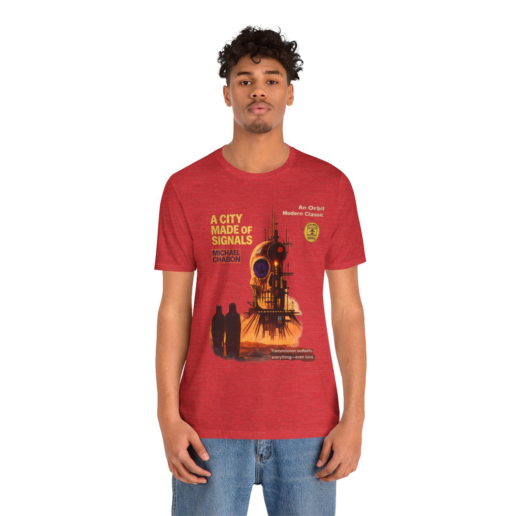 Michael Chabon - Sci-fi Book Cover (variant) - Vintage Graphic T-Shirt