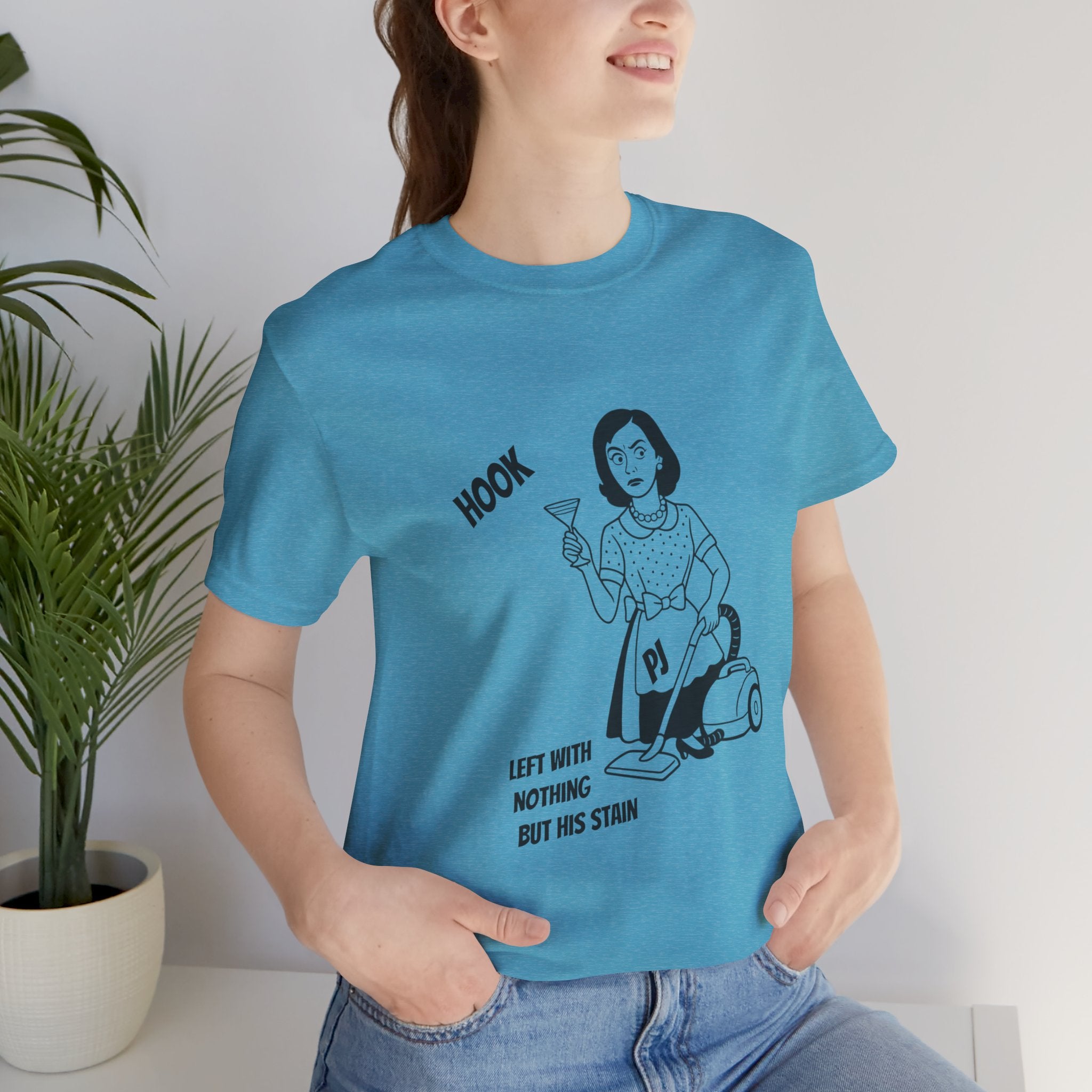 PJ Harvey "Left with nothing but his stain" (Rid of Me collection) - Unisex Jersey Short Sleeve Tee