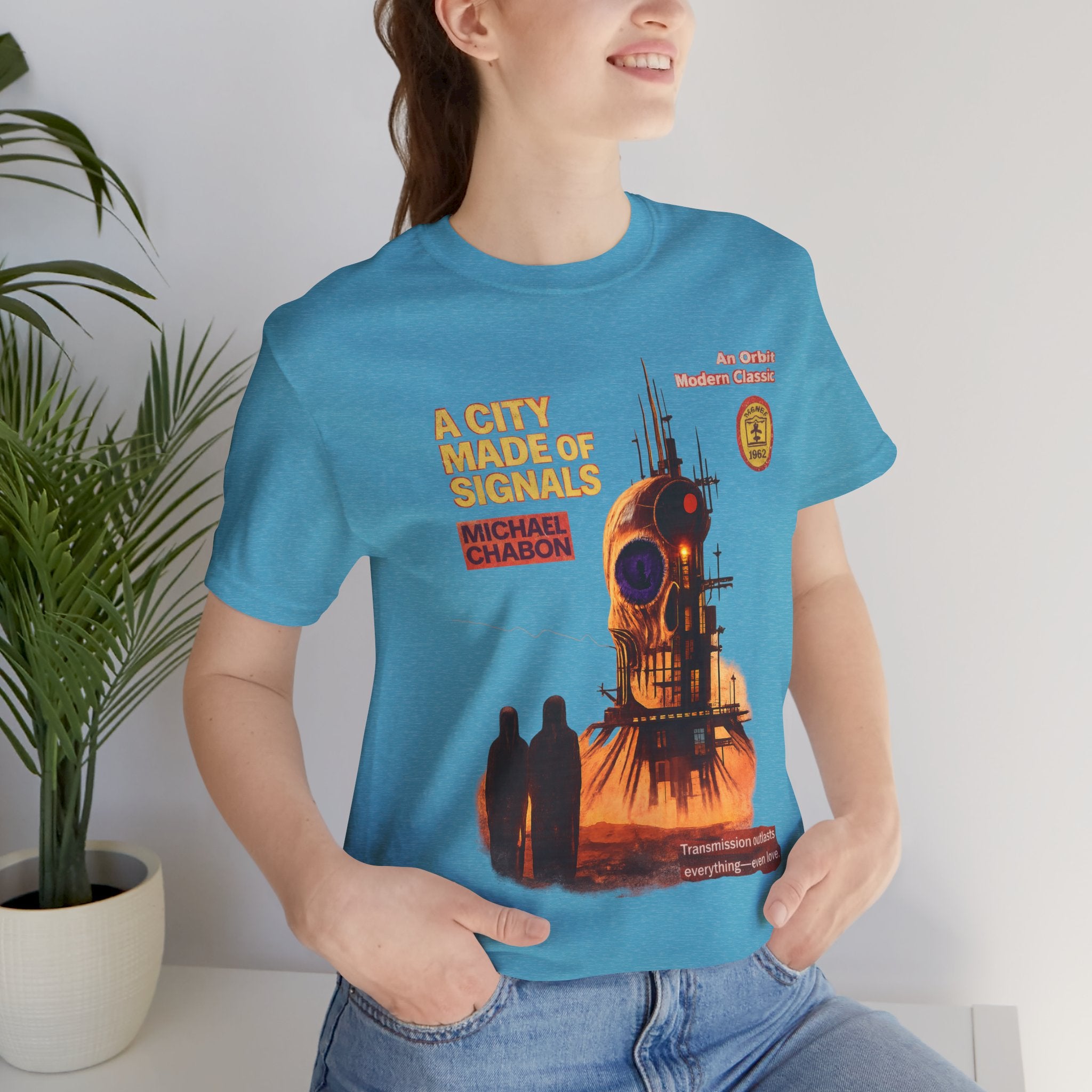 Michael Chabon - Sci-fi Book Cover (variant) - Vintage Graphic T-Shirt