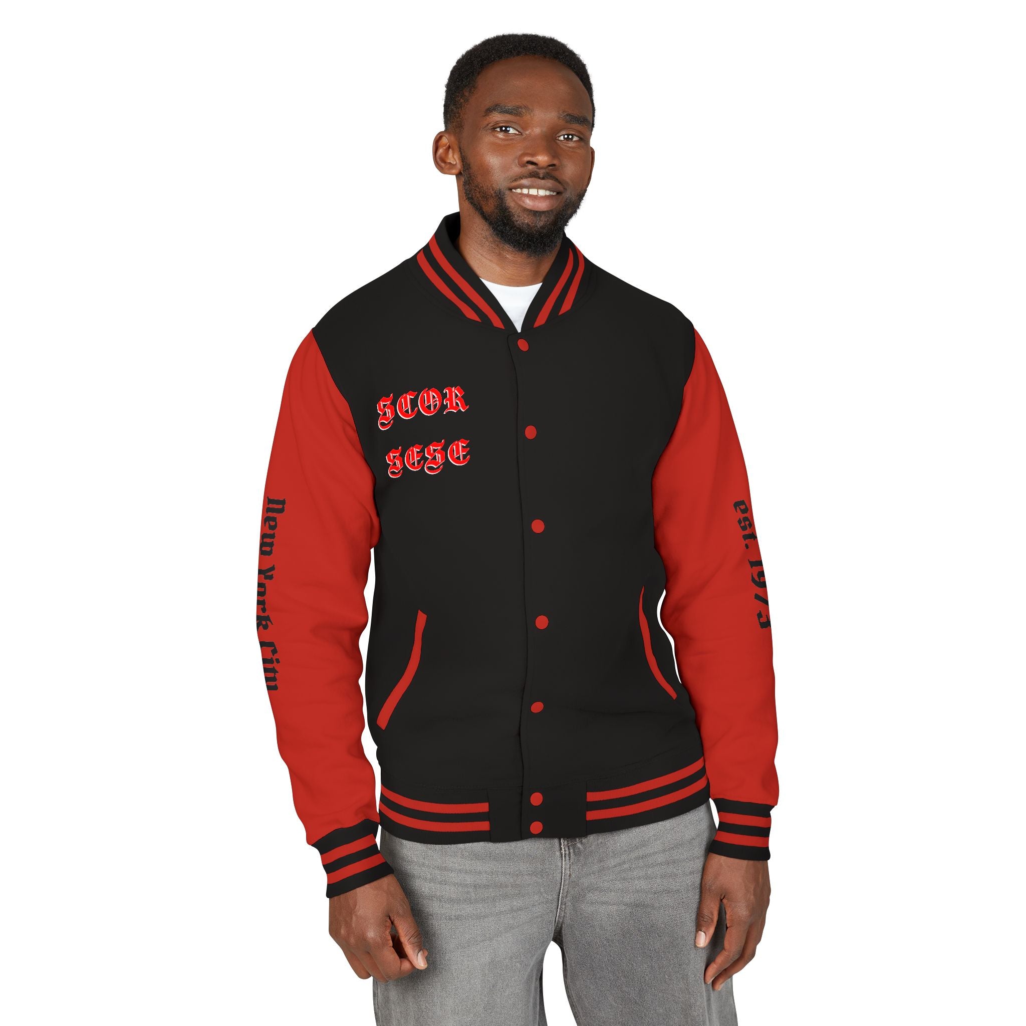 SCORSESE Letterman Jacket — Varsity Style Jacket