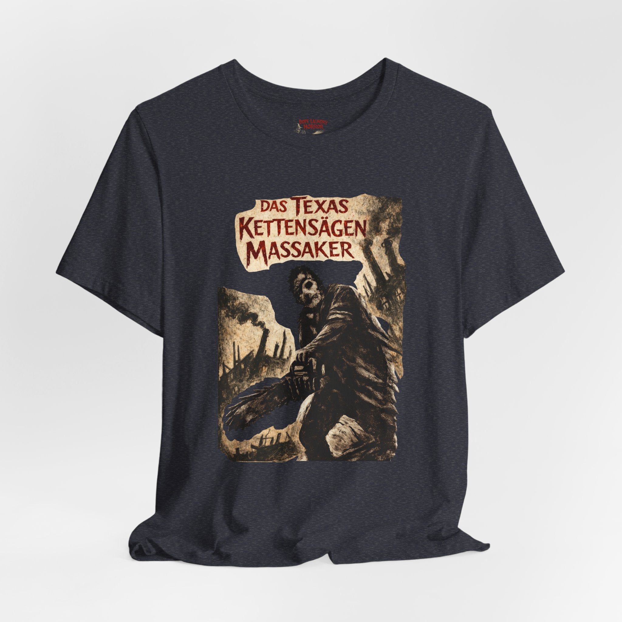 Texas Chainsaw Massacre Vintage Tee — German Expressionist Horror Shirt