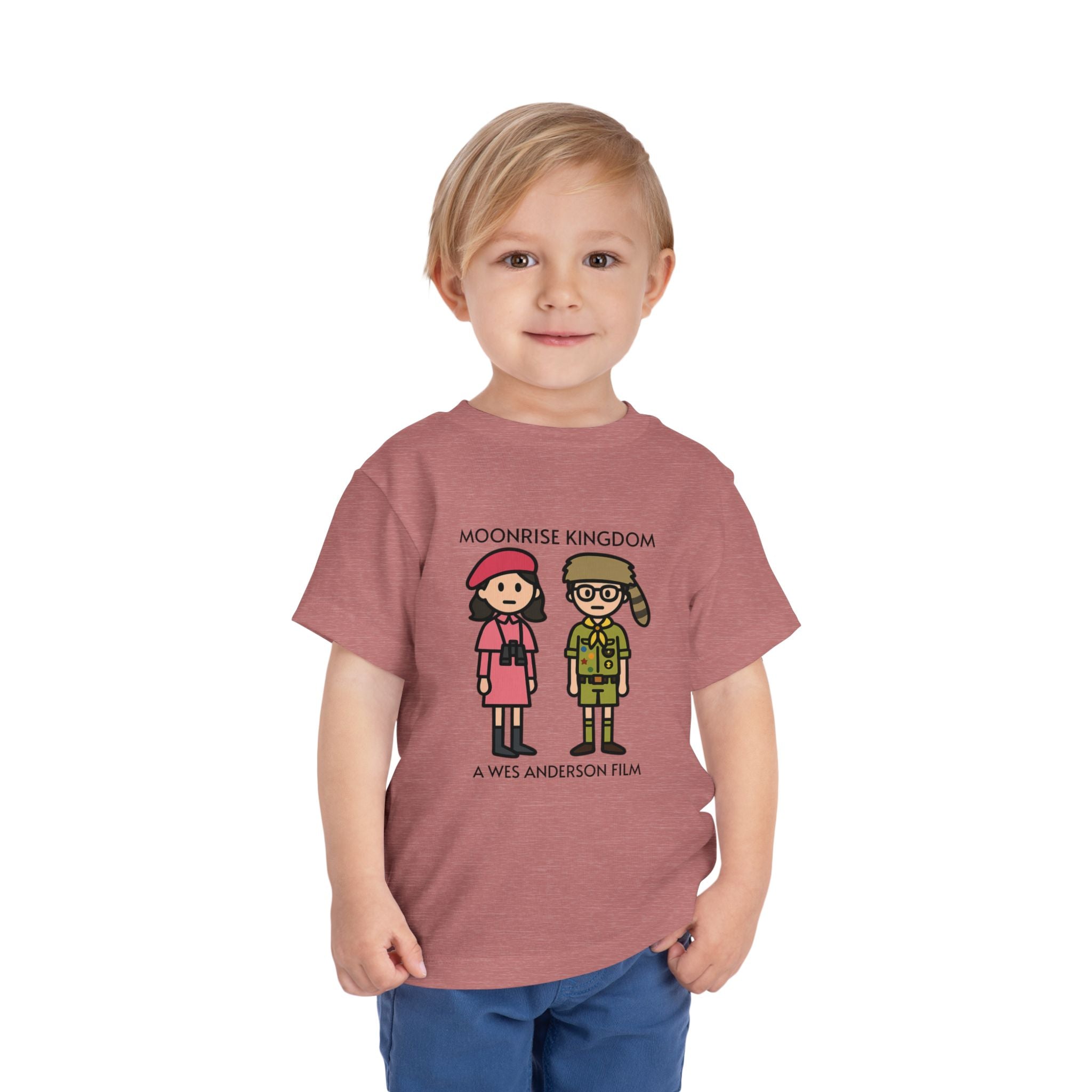 Toddler Tee - Moonrise Kingdom - Wes Anderson films - Retro Graphic Kids Shirt