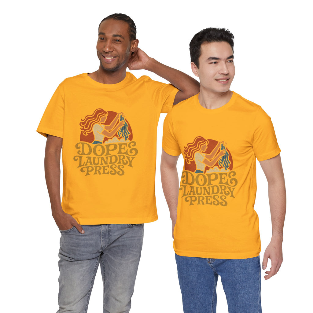 Dope Laundry Press 60s Logo Tee — Vintage Graphic T-Shirt