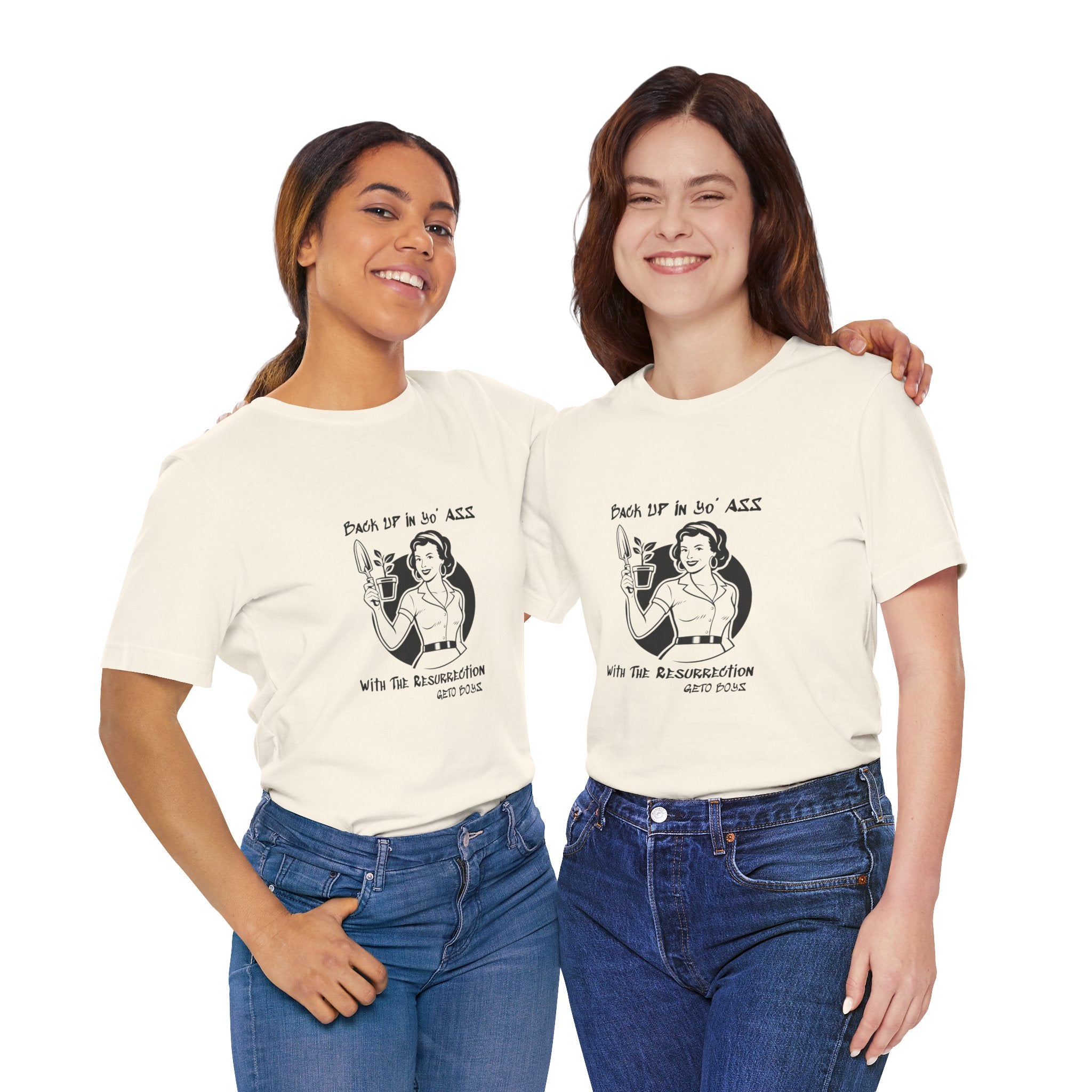 Geto Boys Music Mash-up/ Vintage 50s Housewife - "Resurrection" Unisex Tee