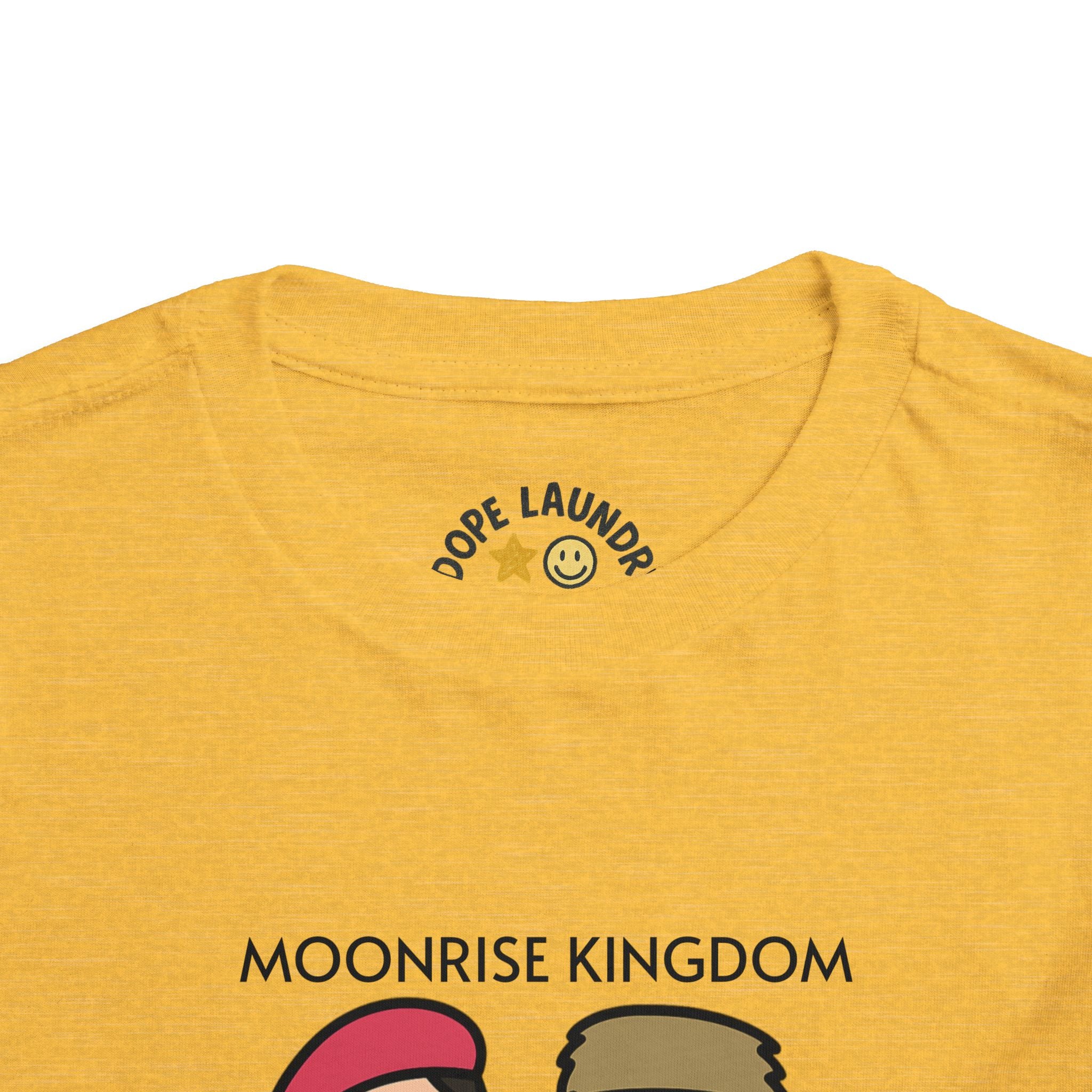 Toddler Tee - Moonrise Kingdom - Wes Anderson films - Retro Graphic Kids Shirt