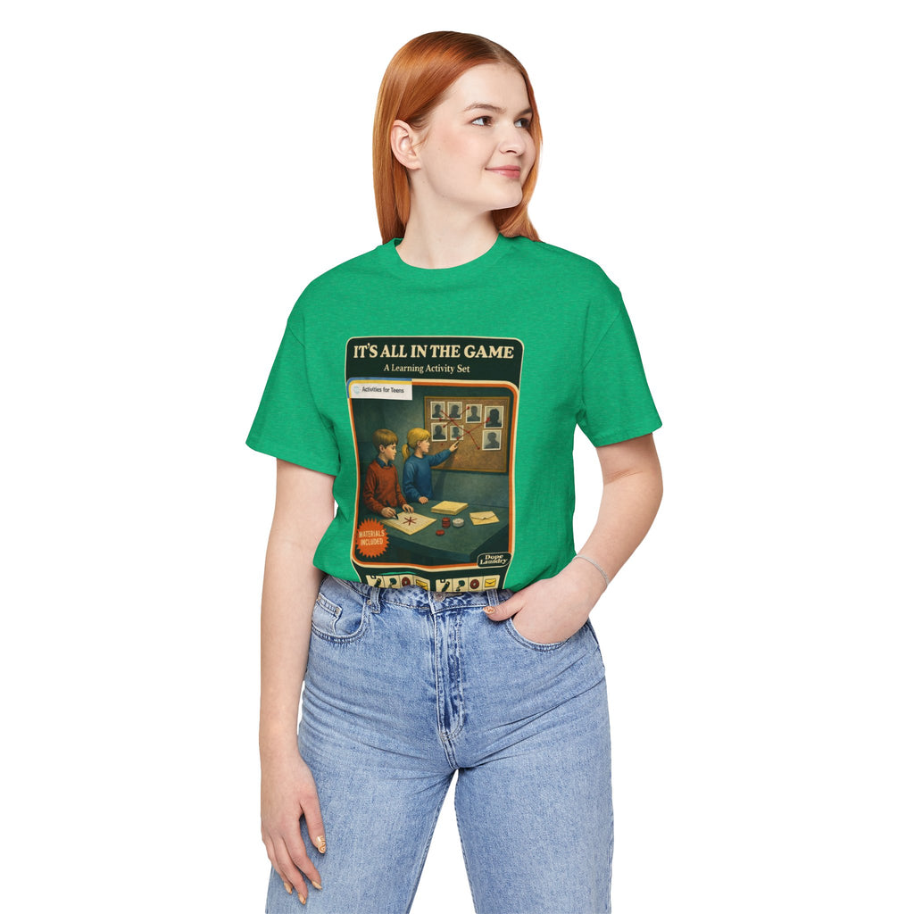 It's All in the Game Learning Activity Set Tee — Educational Game Teacher Shirt