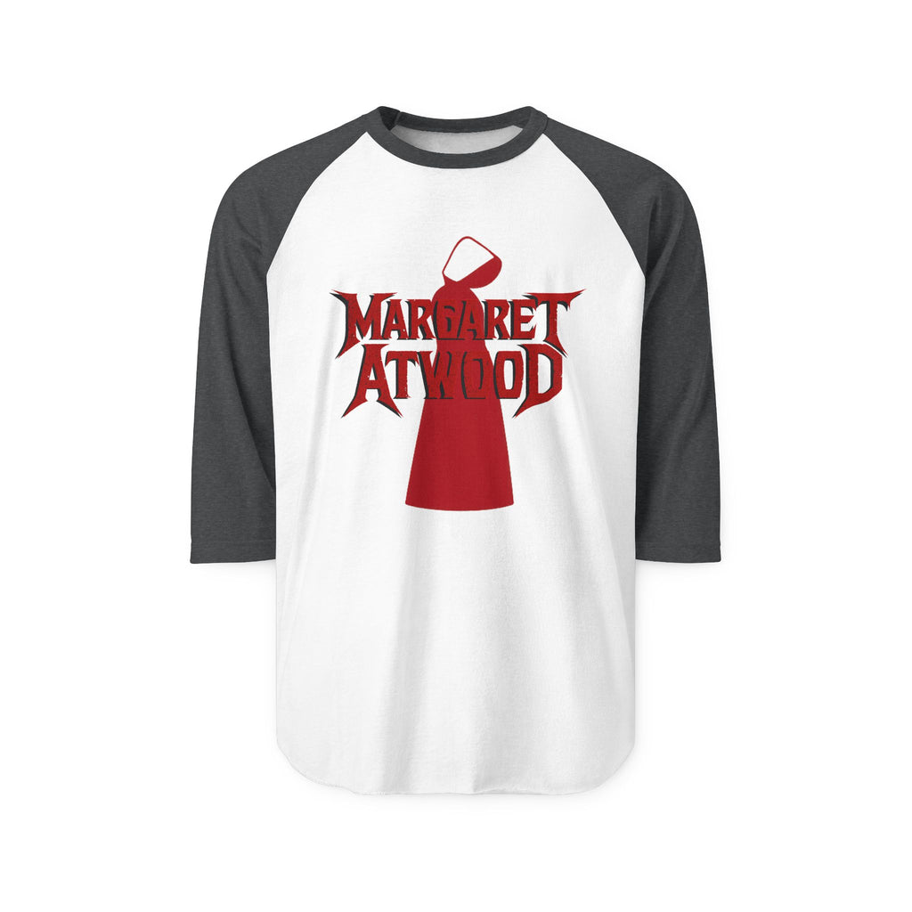 Margaret Atwood Heavy Metal Raglan Shirt — Literary Band Tee