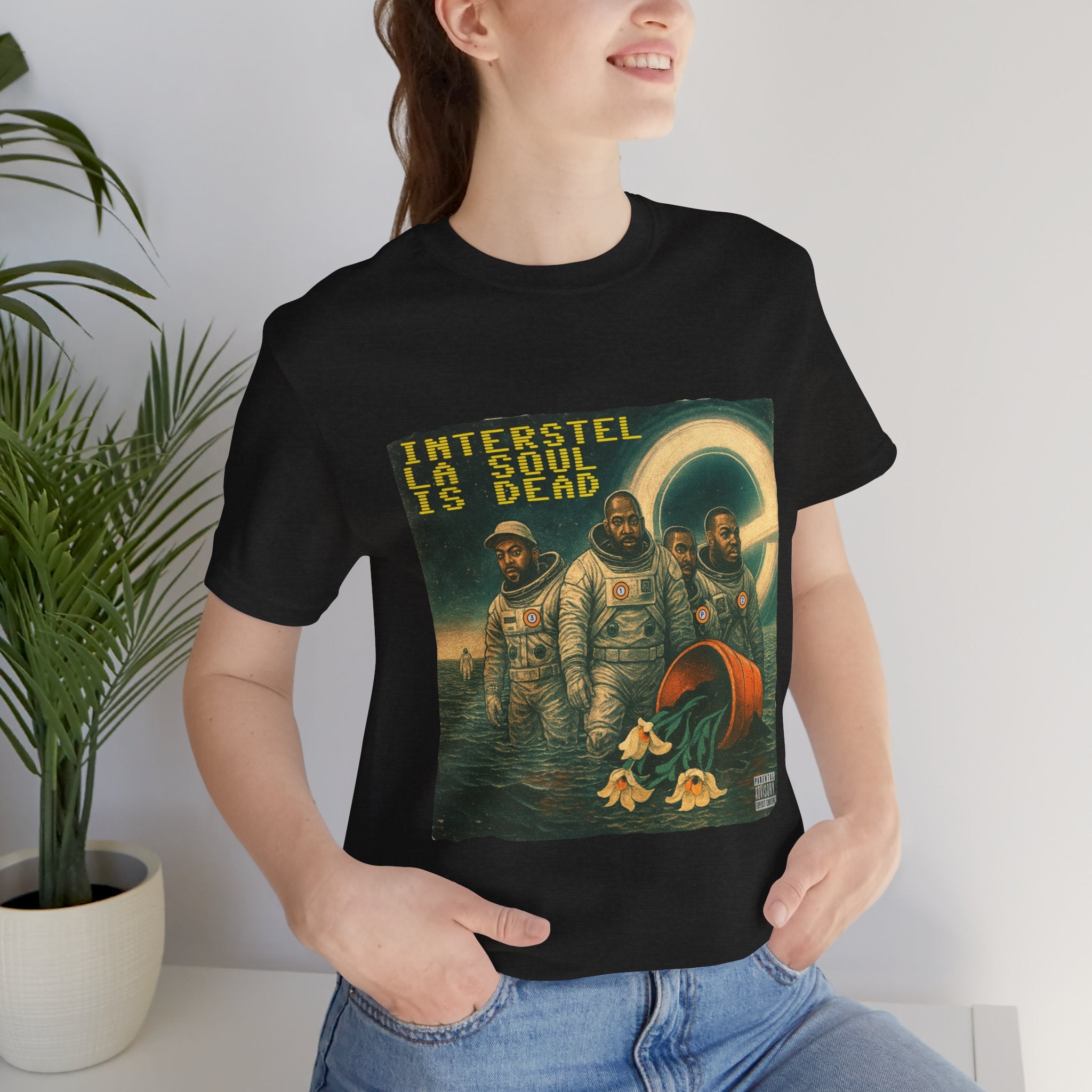 Interstell La Soul is Dead Unisex Tee - Sci-Fi Inspired Hip Hop Tribute Jersey Shirt