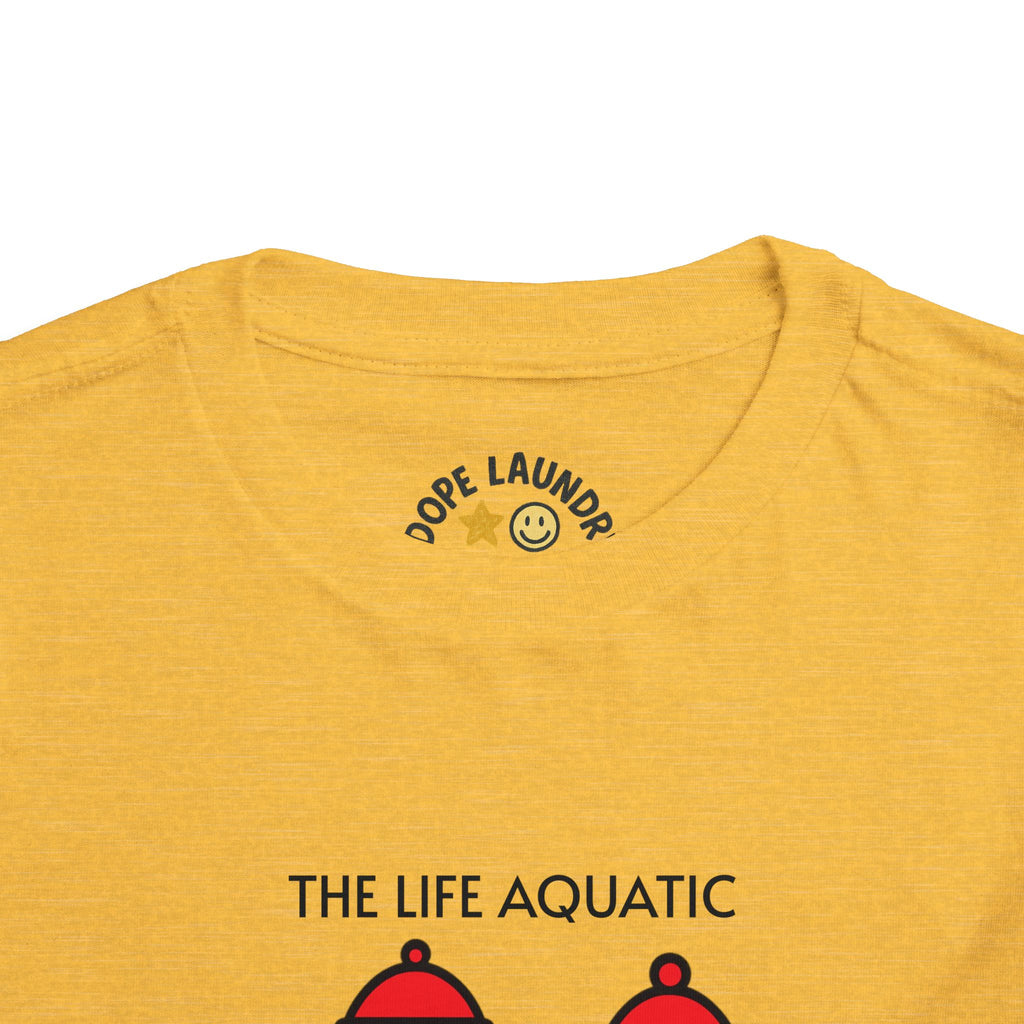 The Life Aquatic - Wes Anderson films - Retro Graphic Kids Shirt