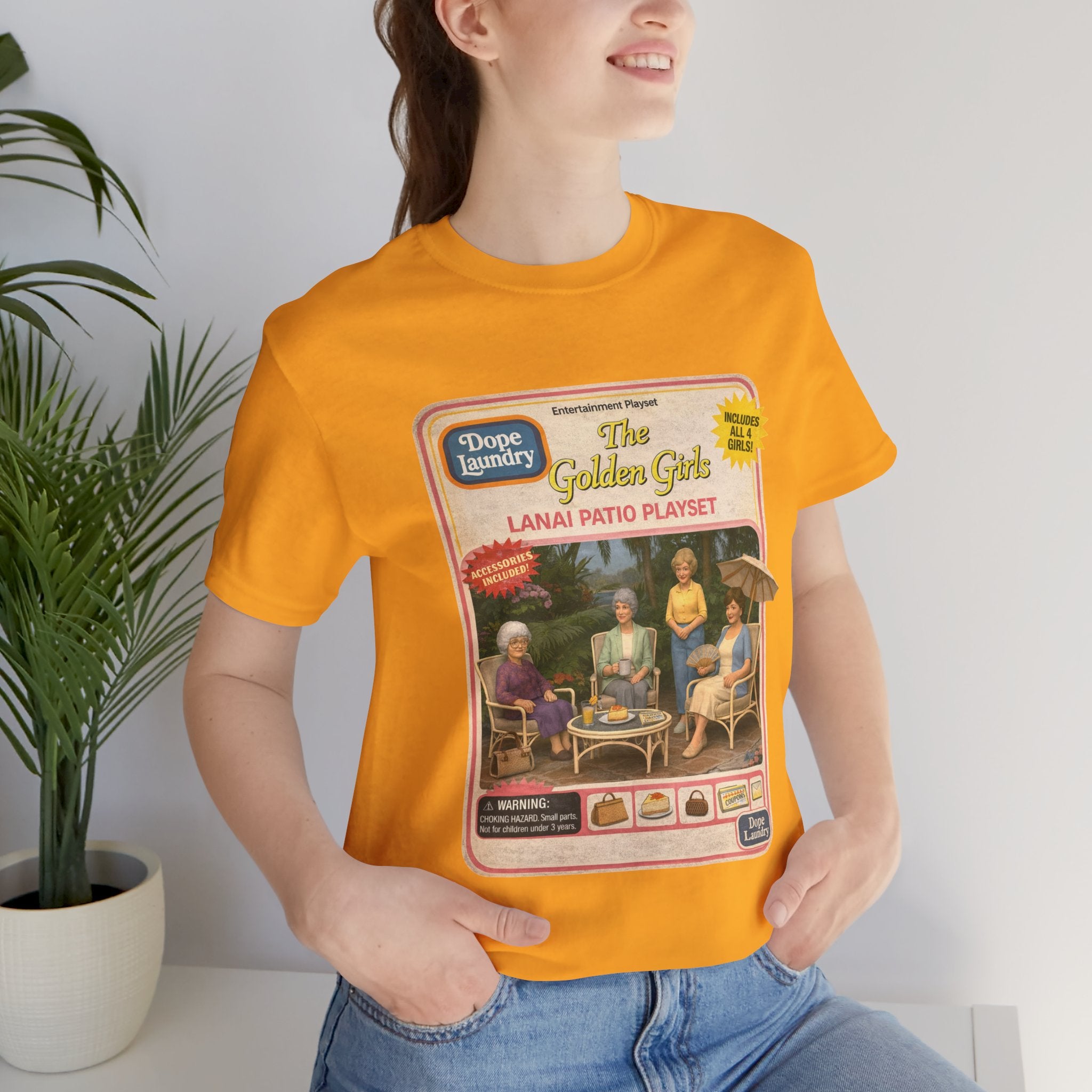 Golden Girls 'Lanai Patio Playset' Vintage TV Graphic Tee