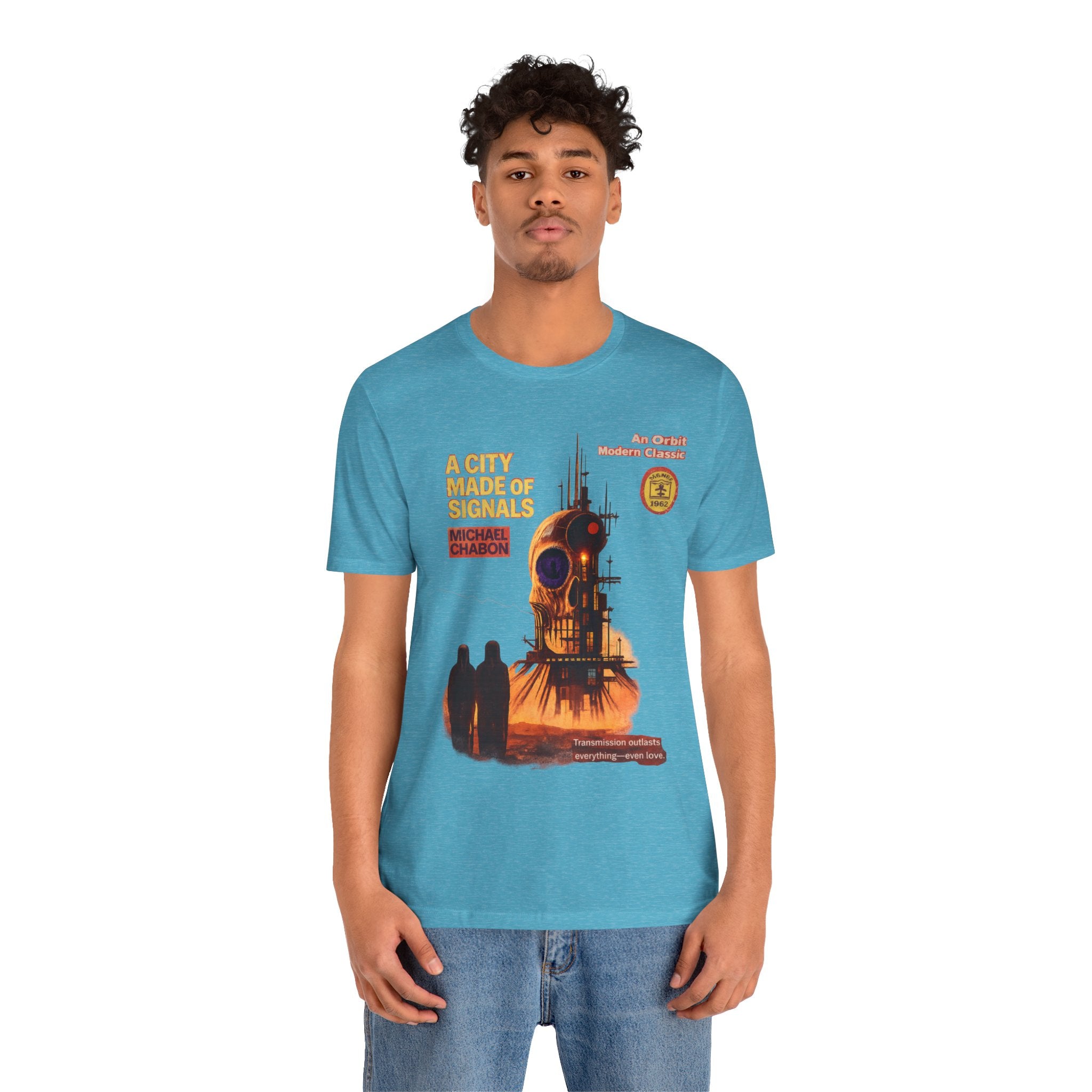 Michael Chabon - Sci-fi Book Cover (variant) - Vintage Graphic T-Shirt