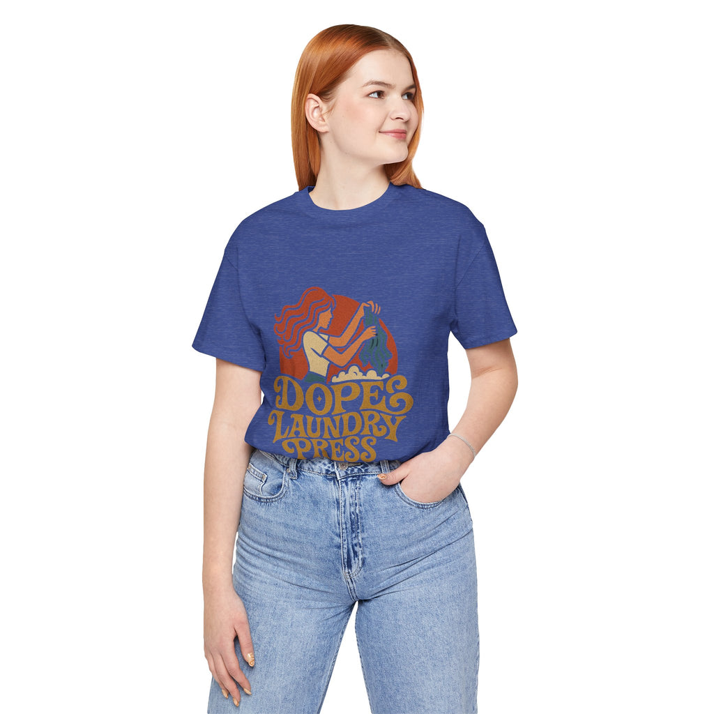 Dope Laundry Press 60s Logo Tee — Vintage Graphic T-Shirt