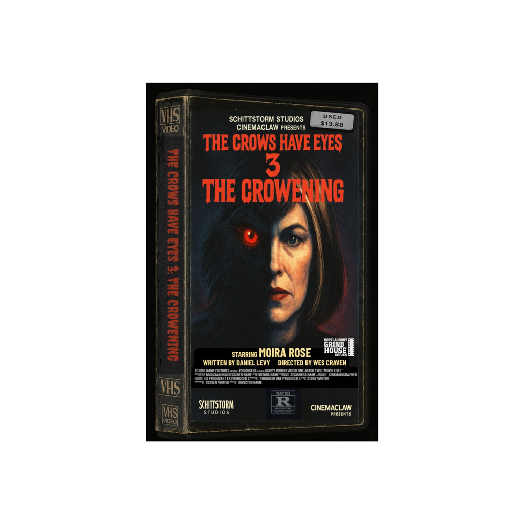 The Crows Have Eyes 3: The Crowening - Schitt's Creek Inspired Grind House Poster