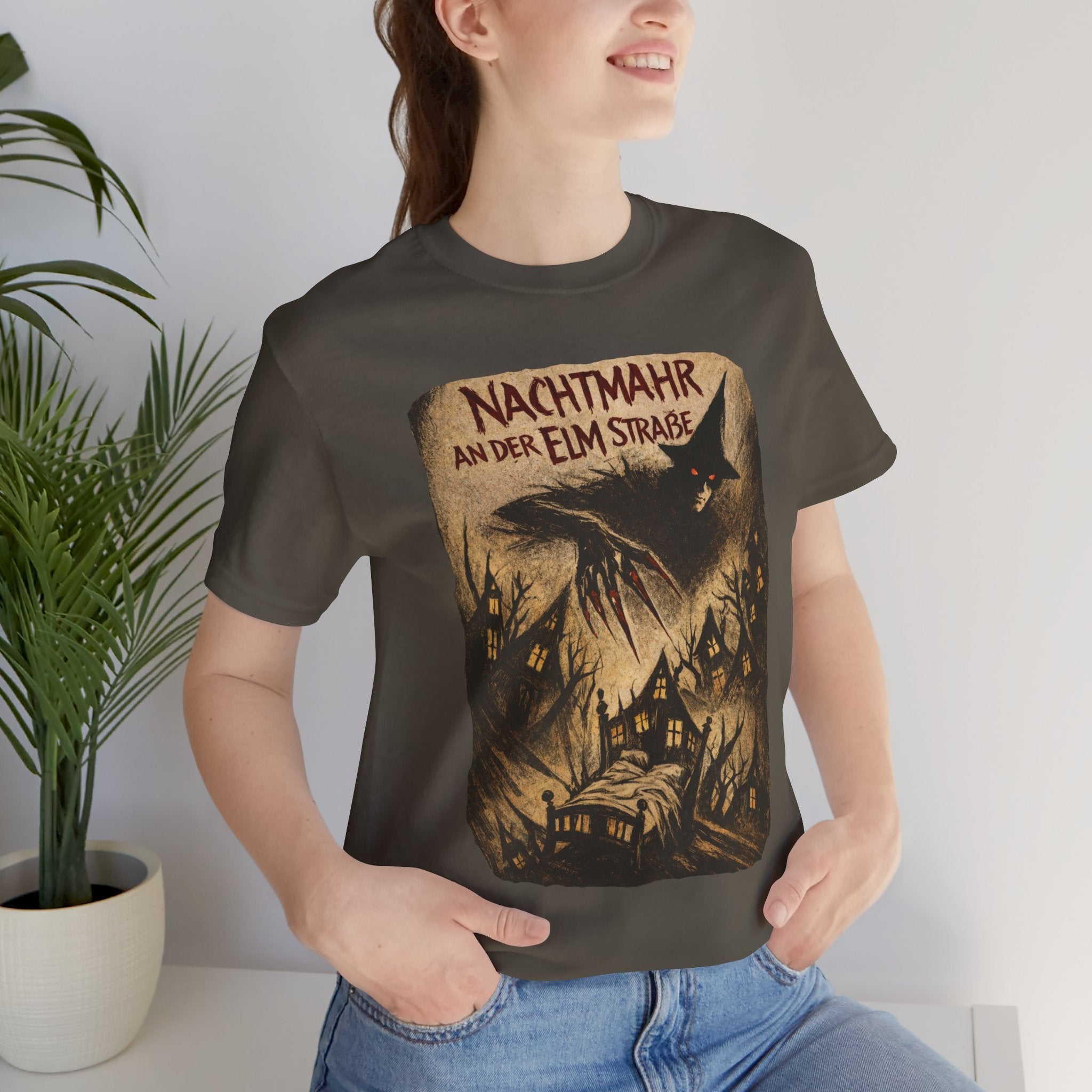 Nightmare on Elm Street Massacre Horror T-Shirt — German Expressionist Style