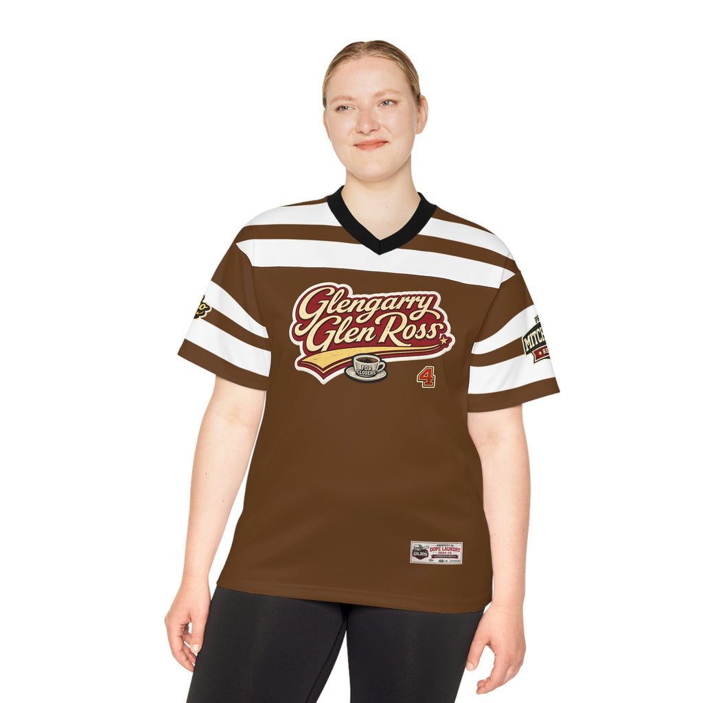 Glengarry Glen Ross "Levene #4" Football Jersey
