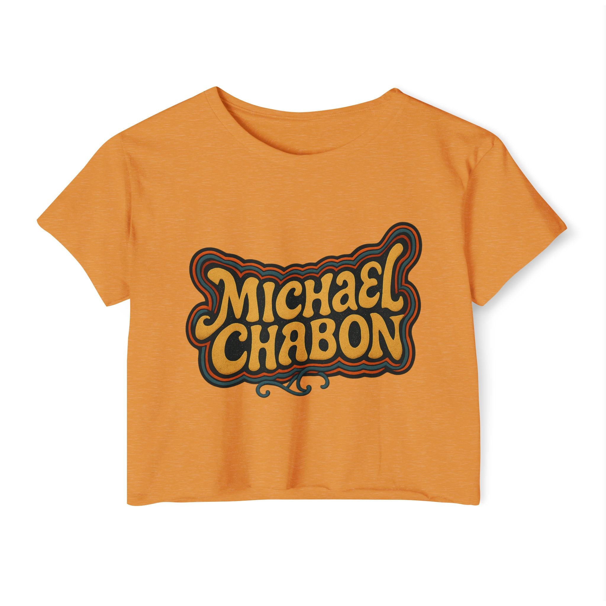 Michael Chabon Prog-Rock Festival Women's Crop Top