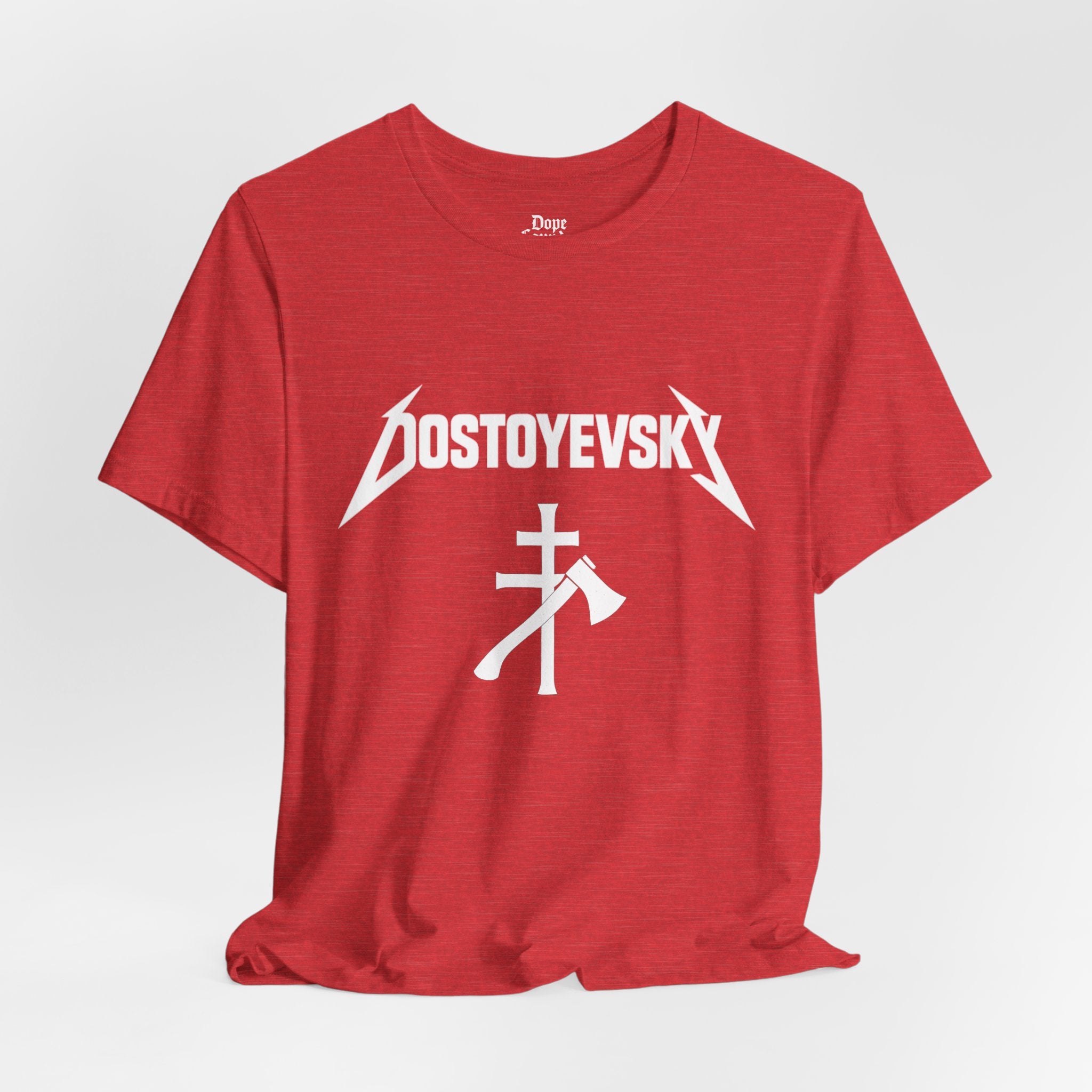 Dostoyevsky “Heavy Lit” (white ink variant) Vintage Graphic T-Shirt