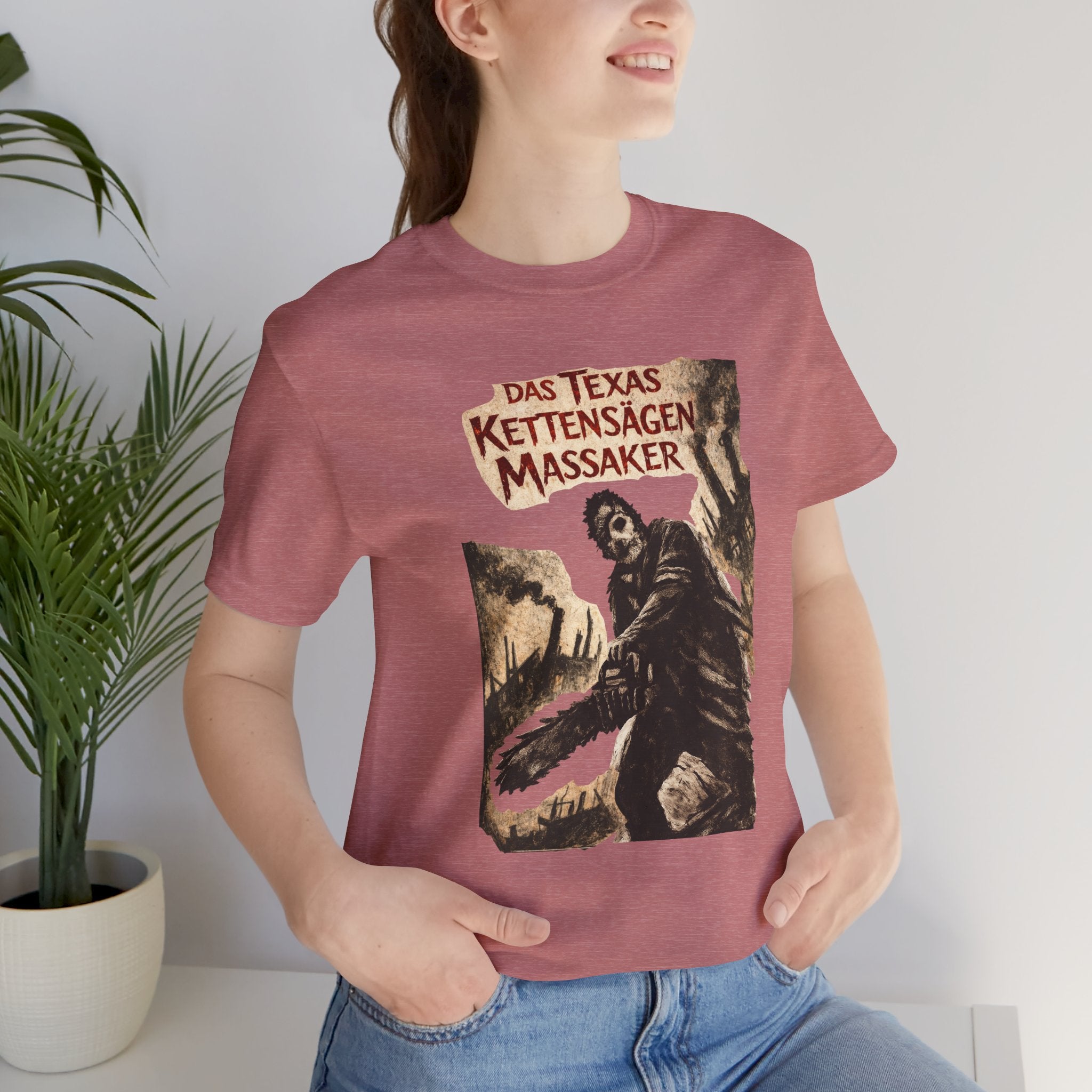 Texas Chainsaw Massacre Vintage Tee — German Expressionist Horror Shirt