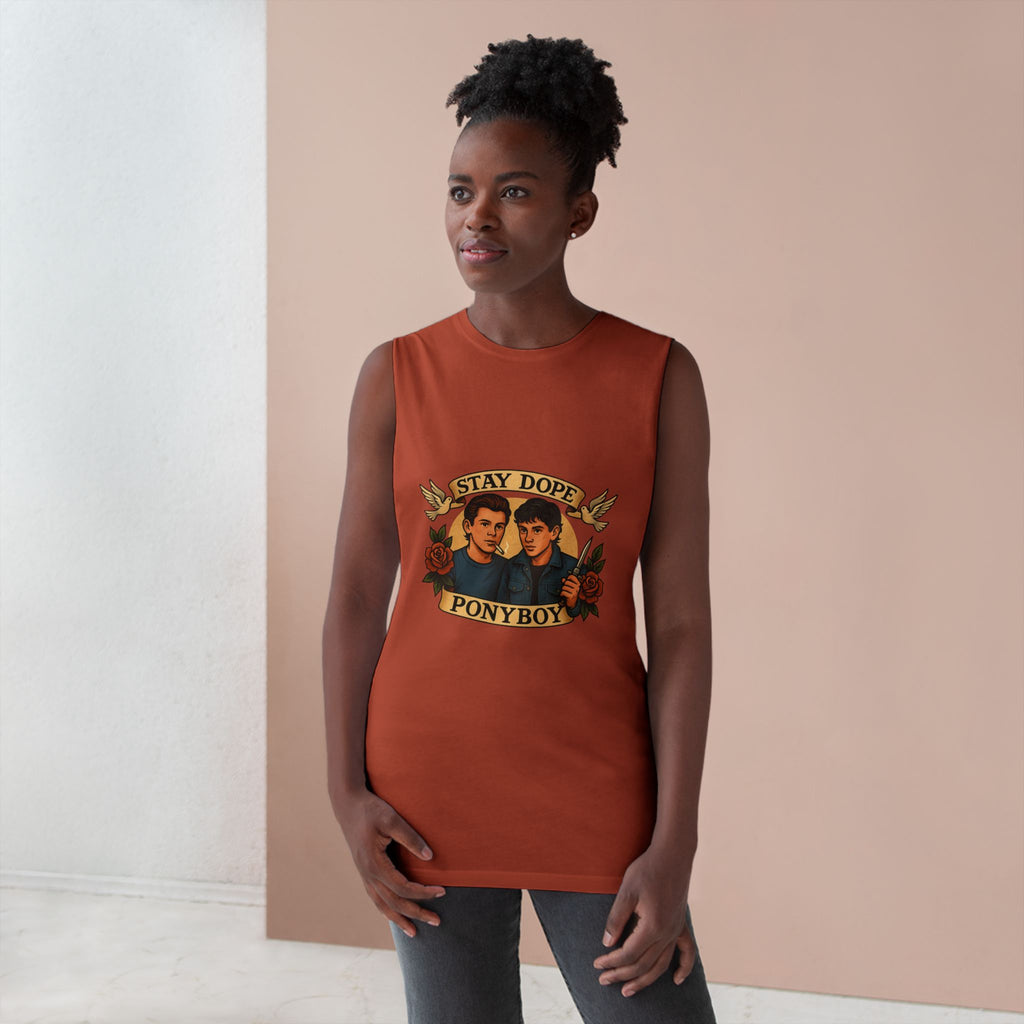 Stay Dope Ponyboy Unisex Tank Top