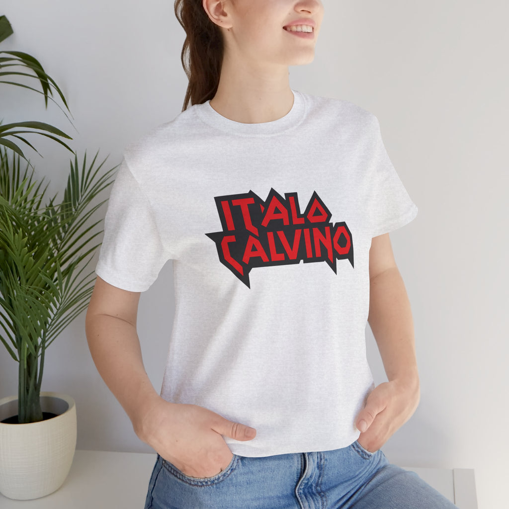Italo Calvino 'Heavy Lit' Vintage Graphic T-Shirt