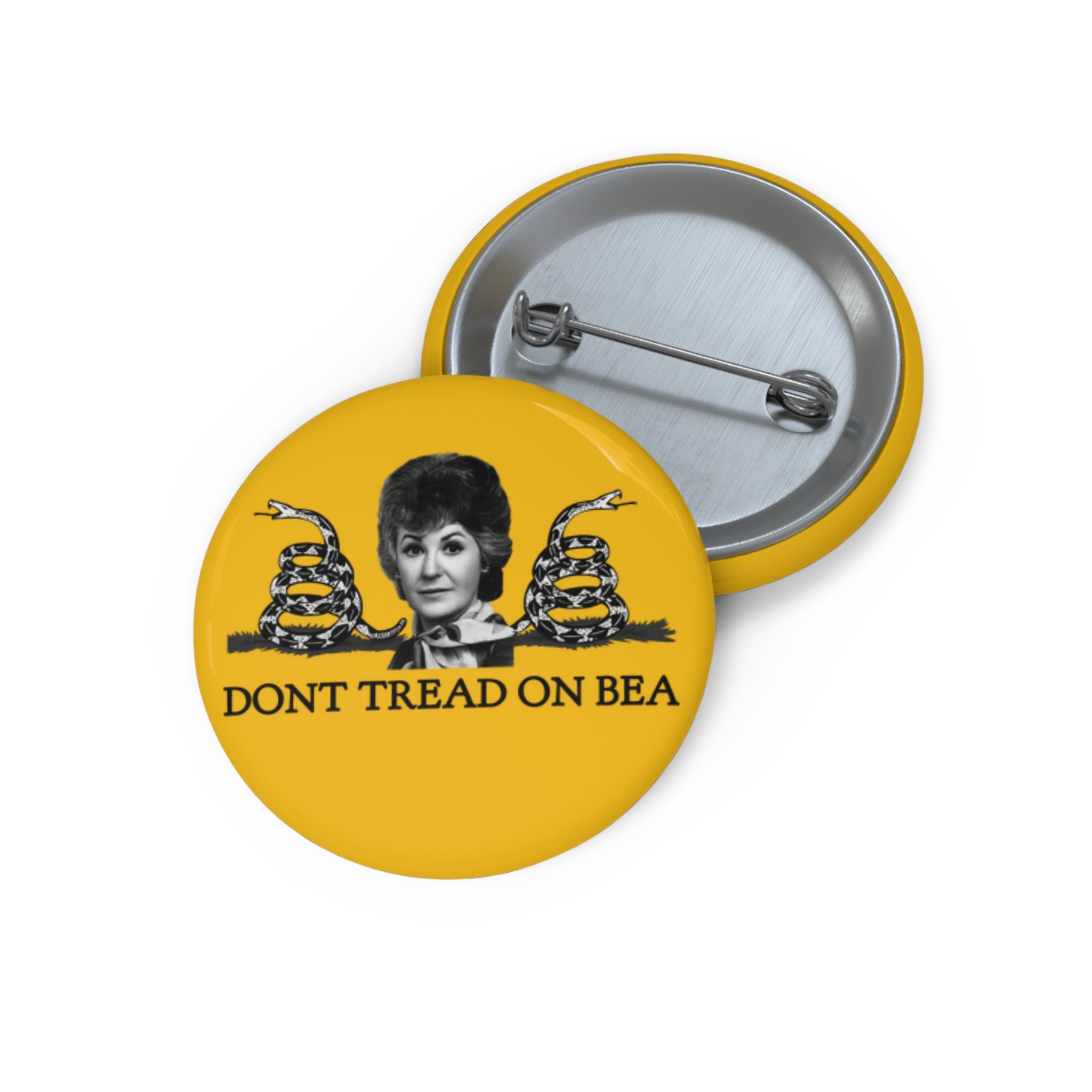 Custom Pin Buttons - Don't Tread on Bea Pin (Button)
